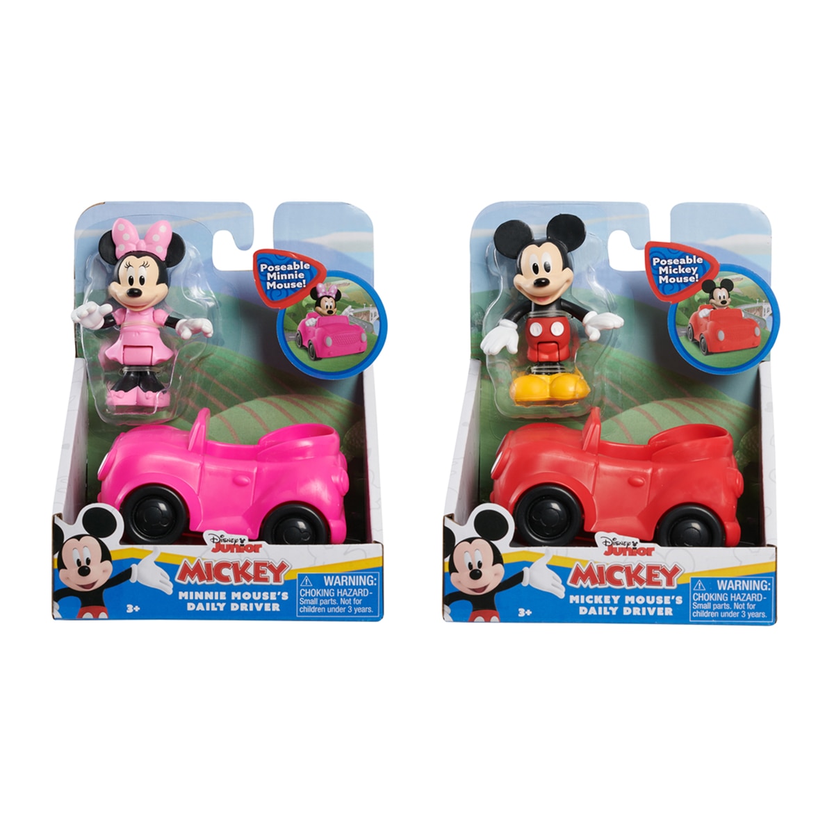 Coche de juguete con Figura Mickey Mouse Disney modelos surtidos Just Play 1