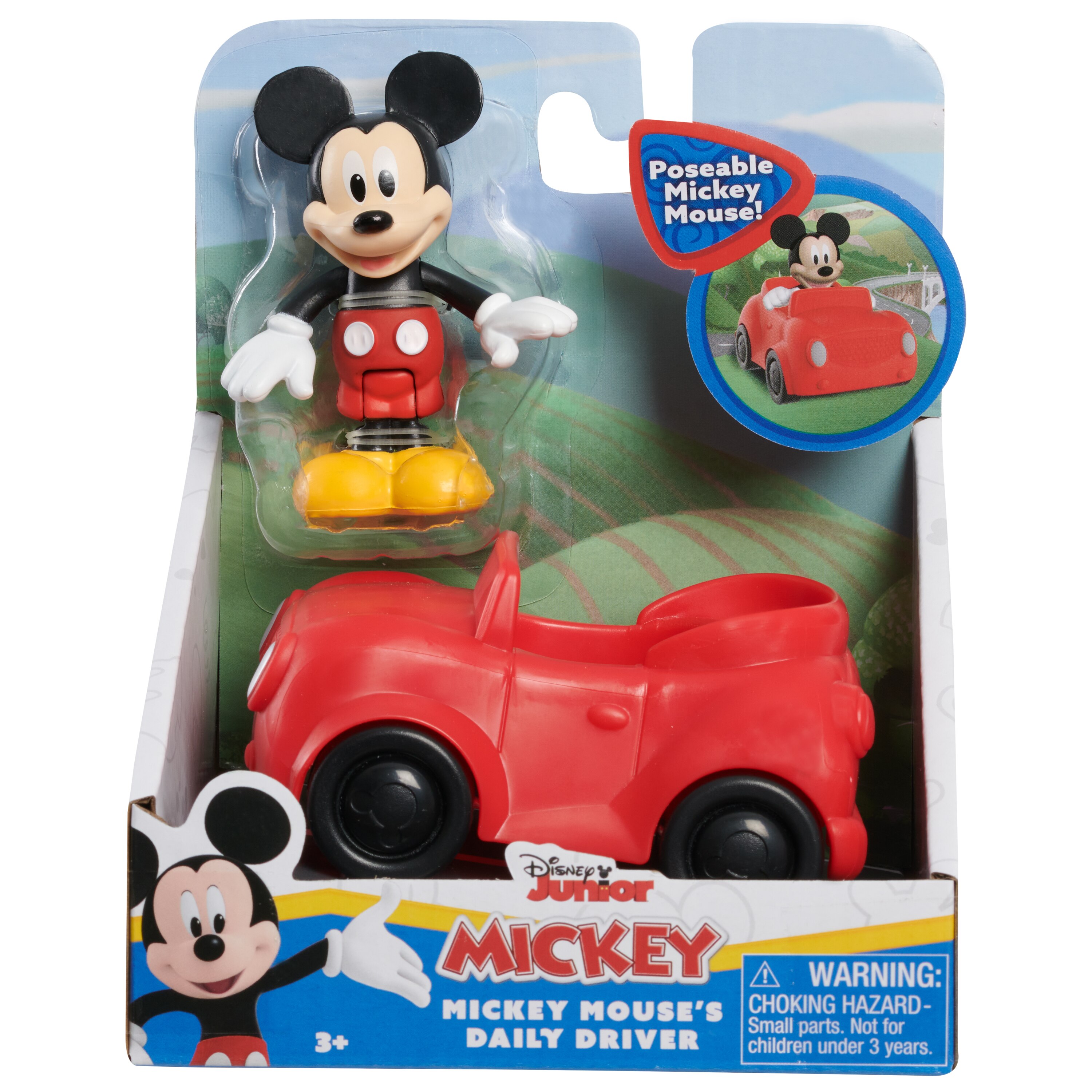 Coche de juguete con Figura Mickey Mouse Disney modelos surtidos Just Play 3