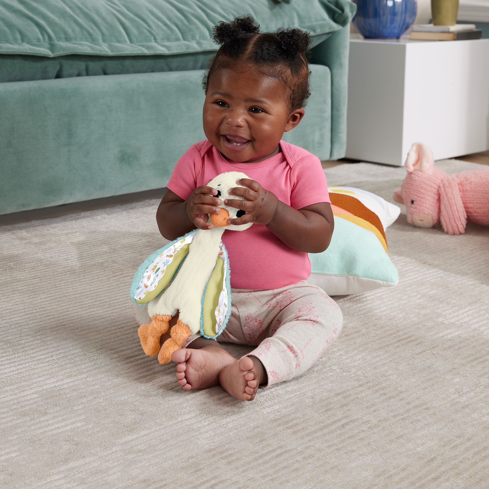 Peluche sonajero Oca Lovely Sensimals Fisher-Price 2