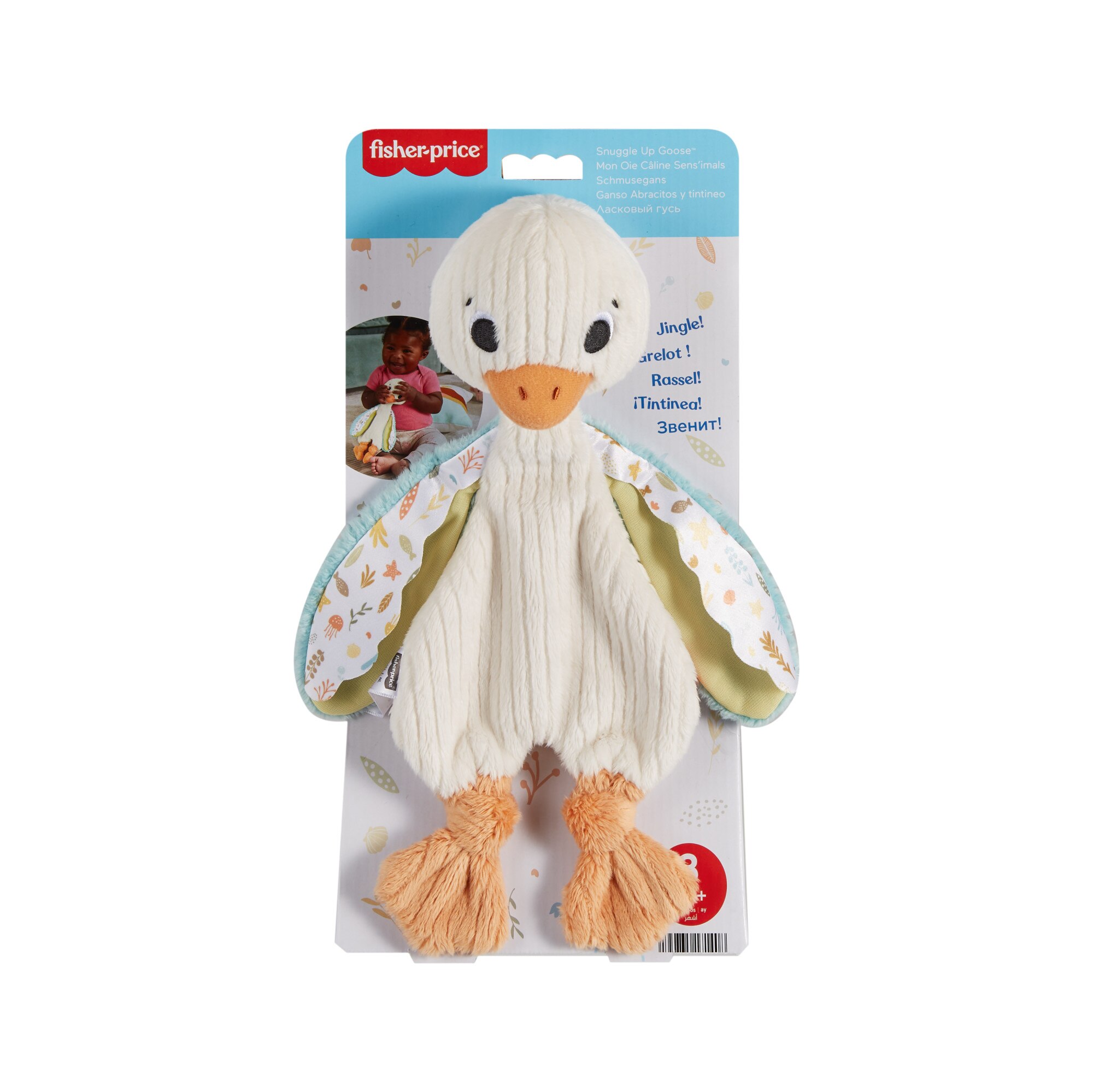 Peluche sonajero Oca Lovely Sensimals Fisher-Price 6