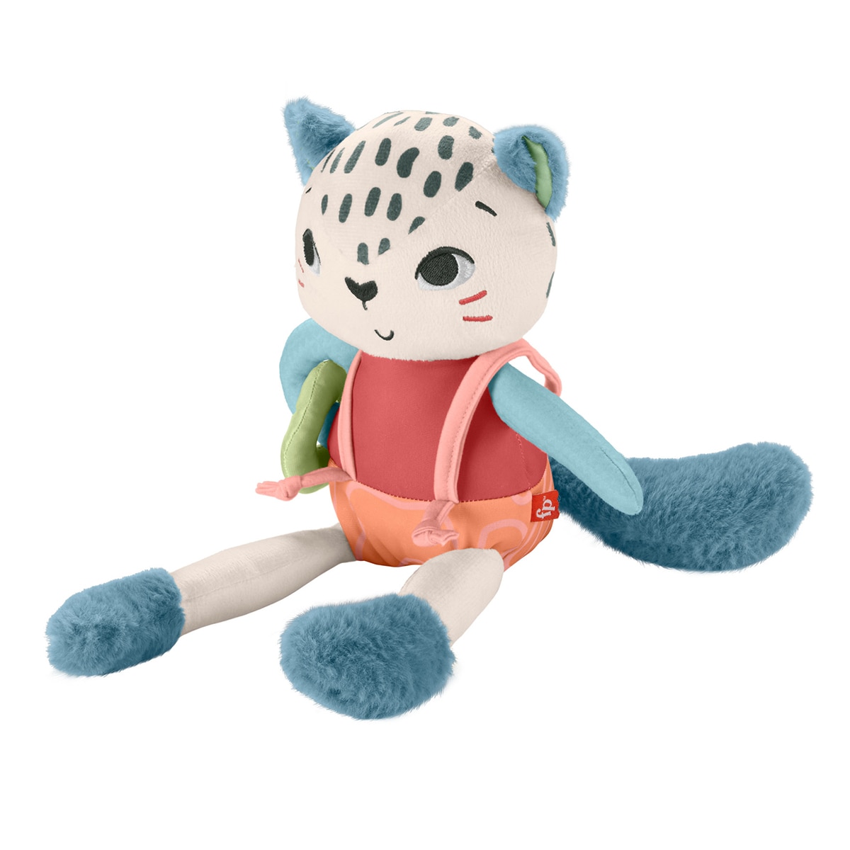 Imagen 0 de Peluche leopardo de las nieves SustainaPals Fisher-Price