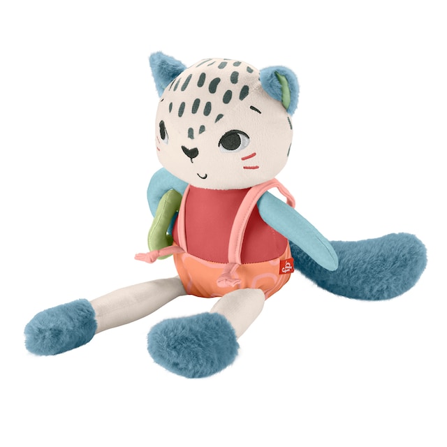 Peluche leopardo de las nieves SustainaPals Fisher-Price