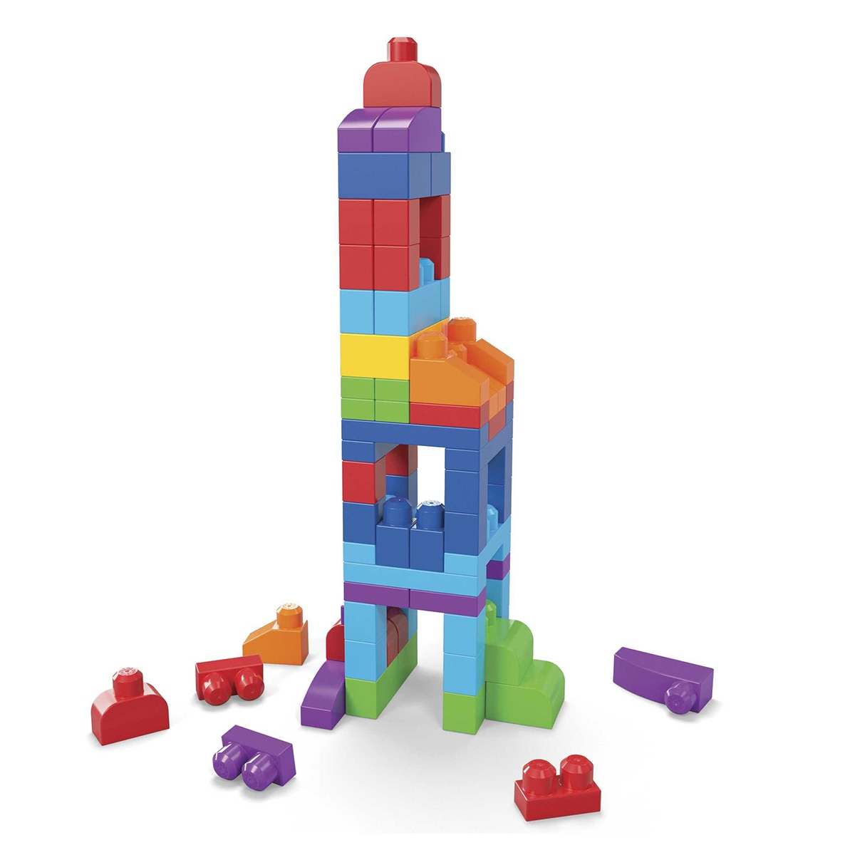 Bloques de construcción Bolsa 80 piezas Mega Bloks 1