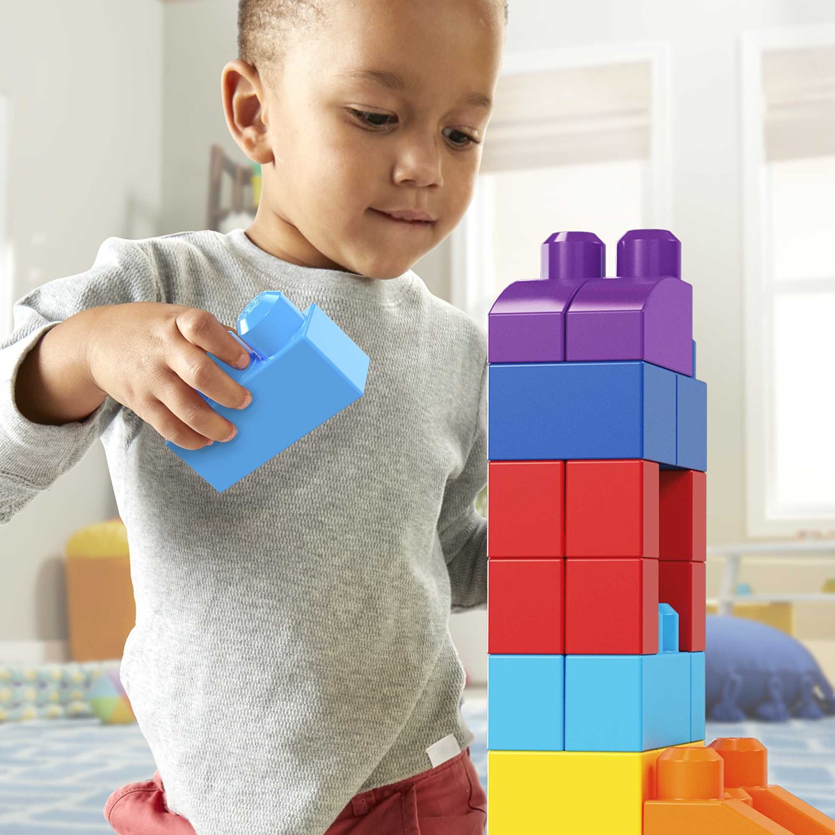 Bloques de construcción Bolsa 80 piezas Mega Bloks 4