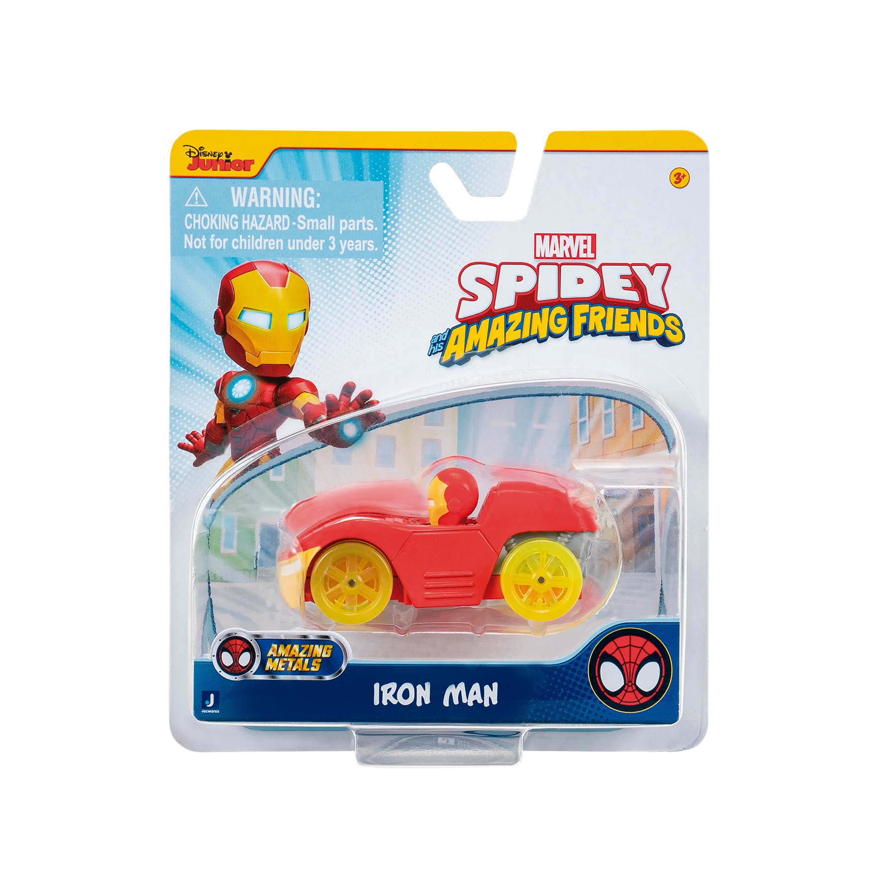 Vehículo de juguete Amazing Metals Spidey and Friends Jazwares modelos surtidos 4