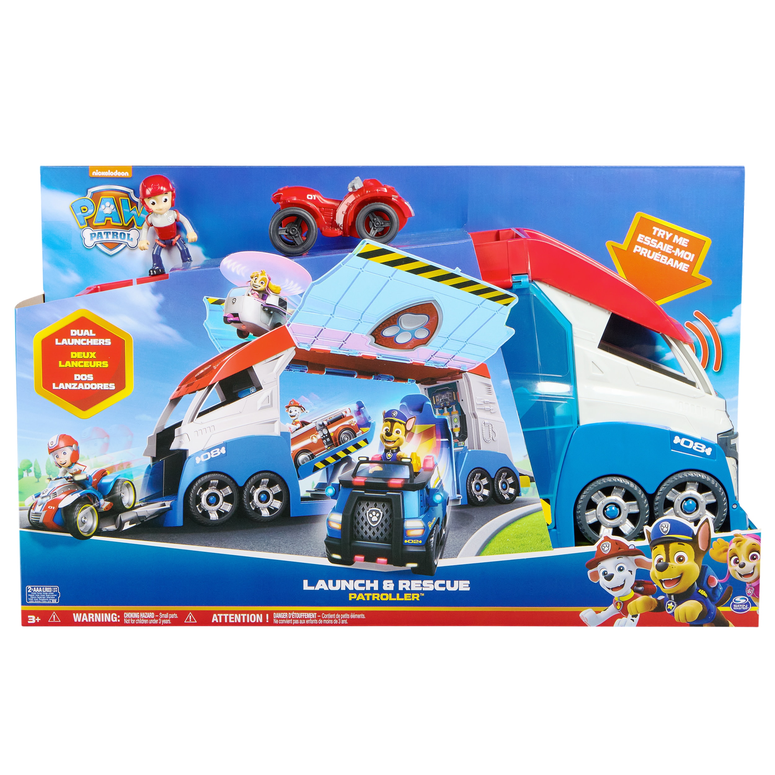 Patrulha Pata -Veículo de Resgate - Launch & Rescue Patroller 2
