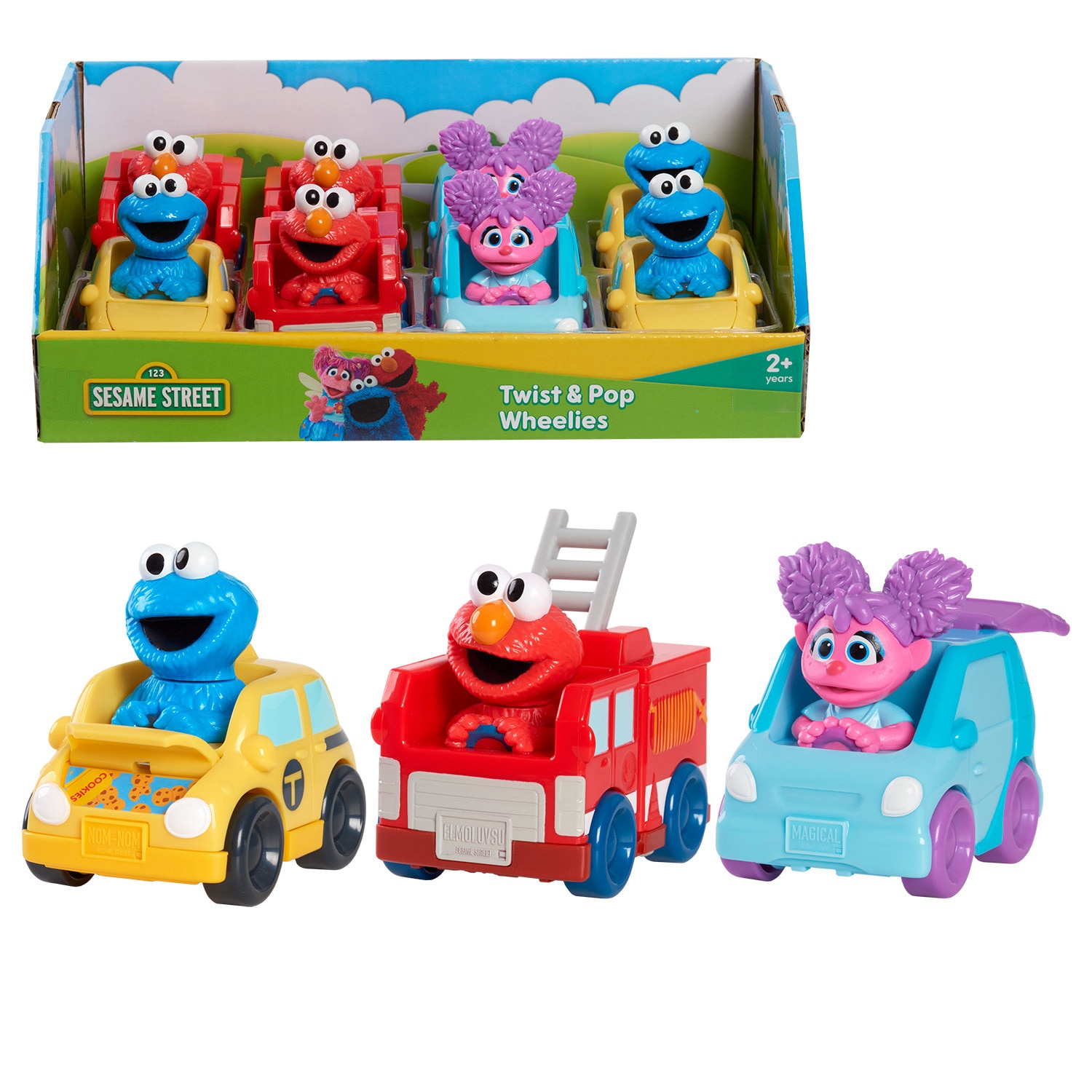 Vehículos Articulado Sesame Street Just Play Products modelos surtidos 2