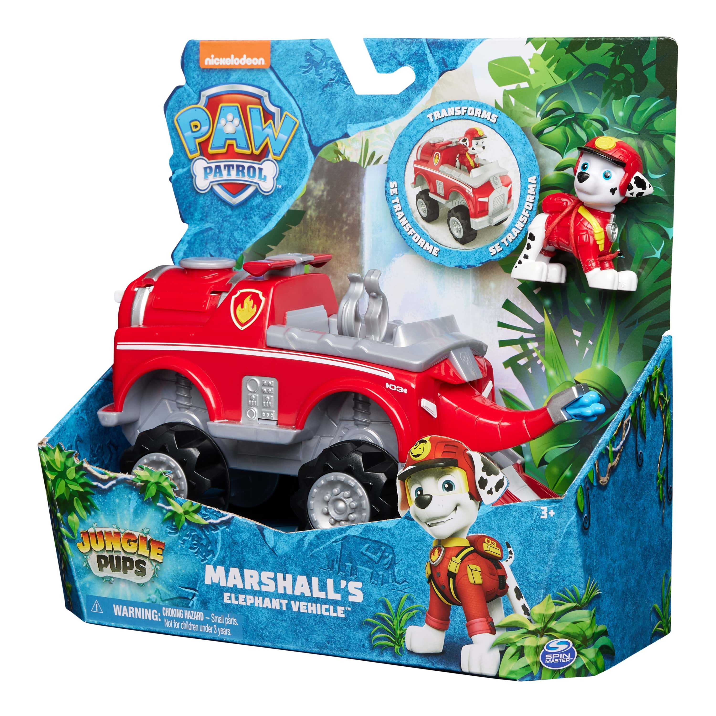 Vehículo Jungle Marshal Paw Patrol Spin Master 3