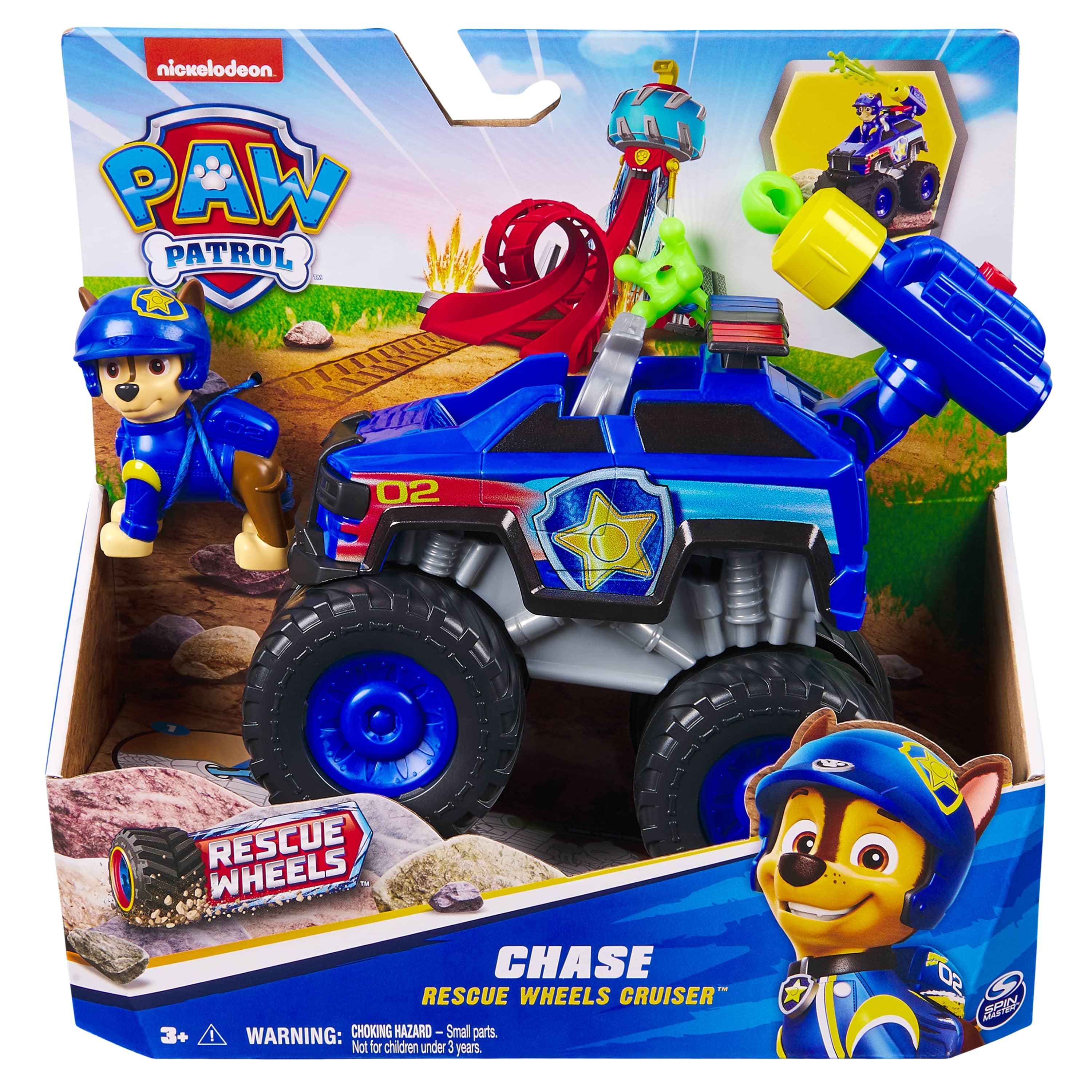 Vehículo Rescue Wheels Chase  Paw Patrol Spin Master 2