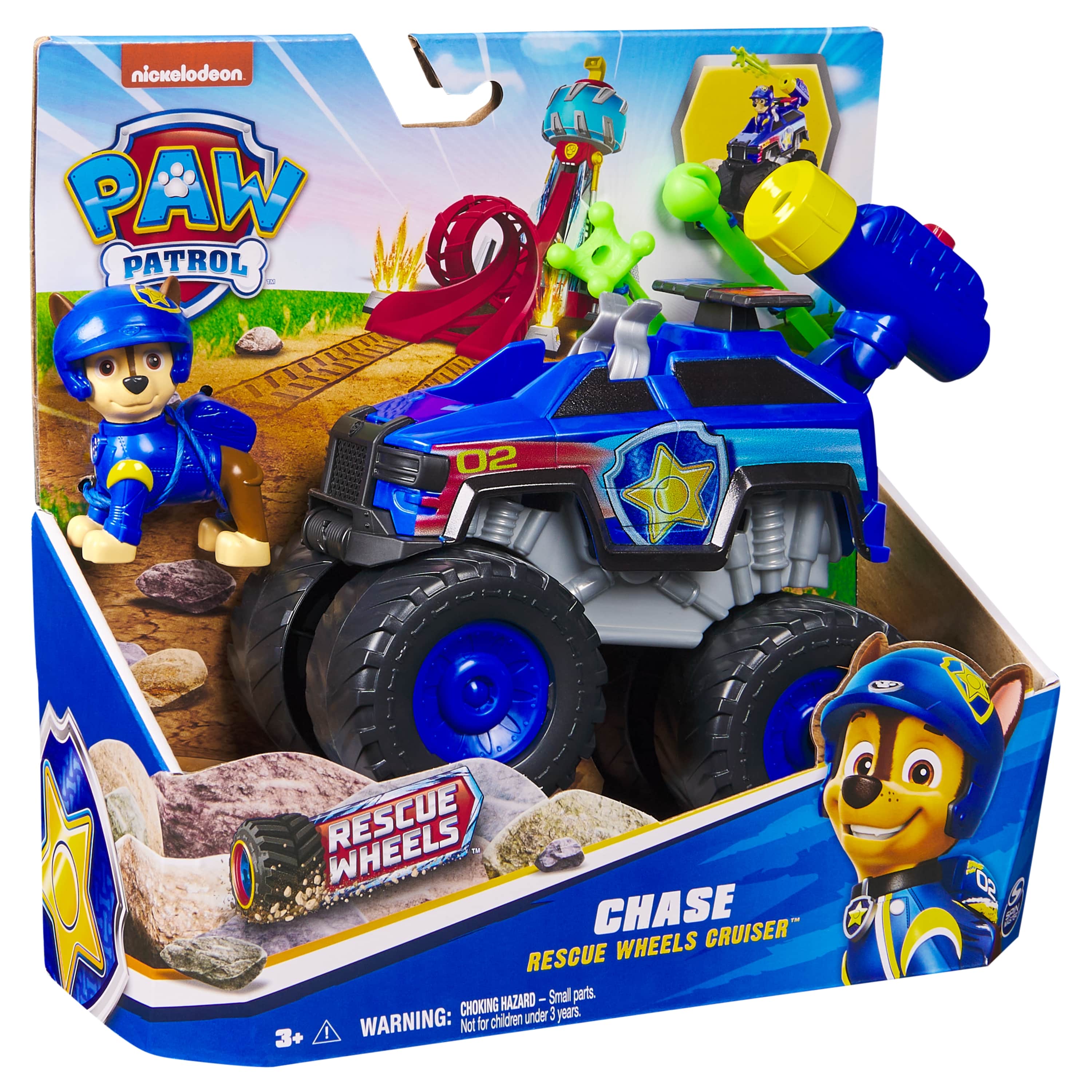 Vehículo Rescue Wheels Chase  Paw Patrol Spin Master 3