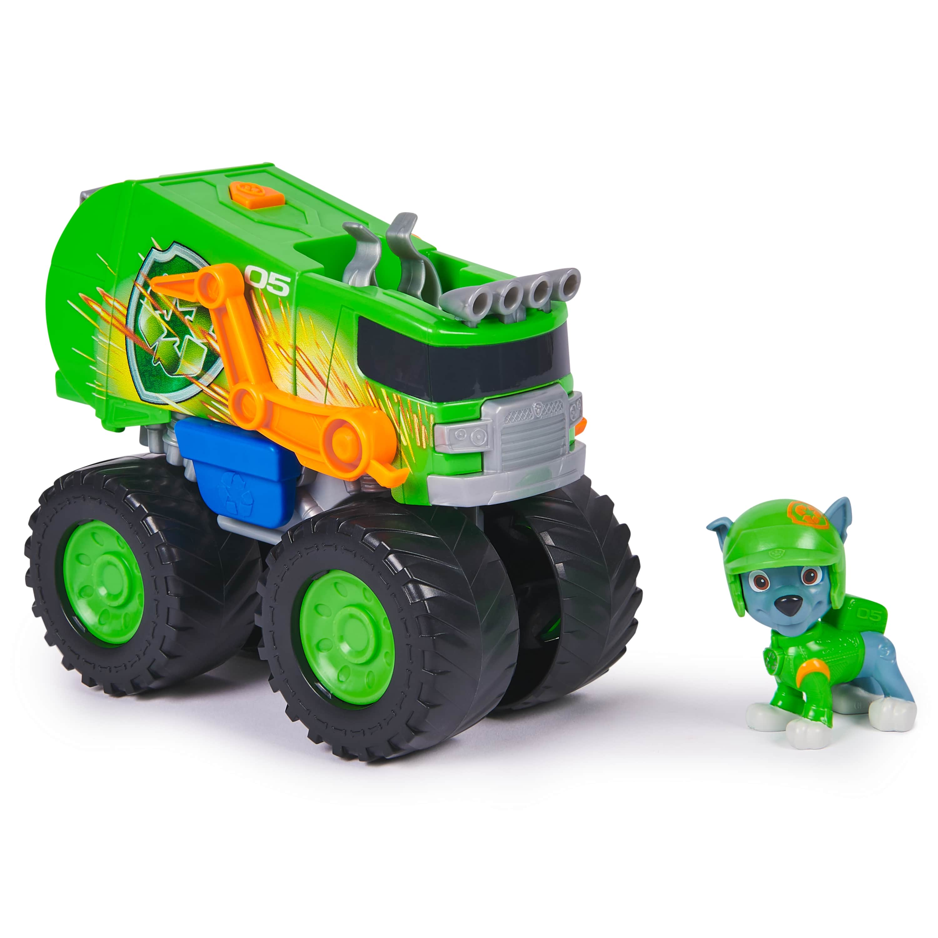 Vehículo Rescue Wheels Rocky Paw Patrol Spin Master 4