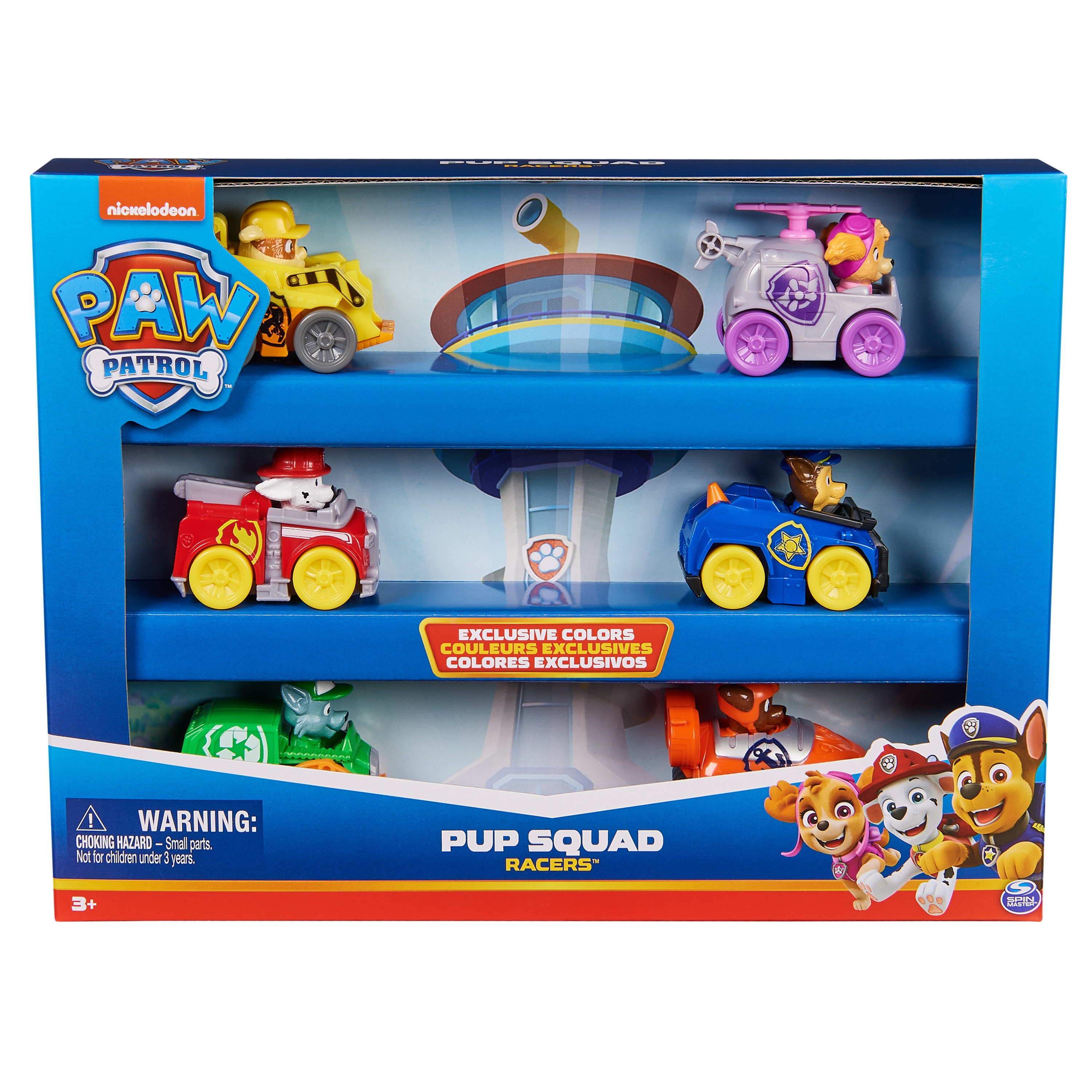 Patrulha Pata - Gift Pack 6 veículos Pup Squad Racer - Artigo Sortido. Envio realizado de forma aleatória 2