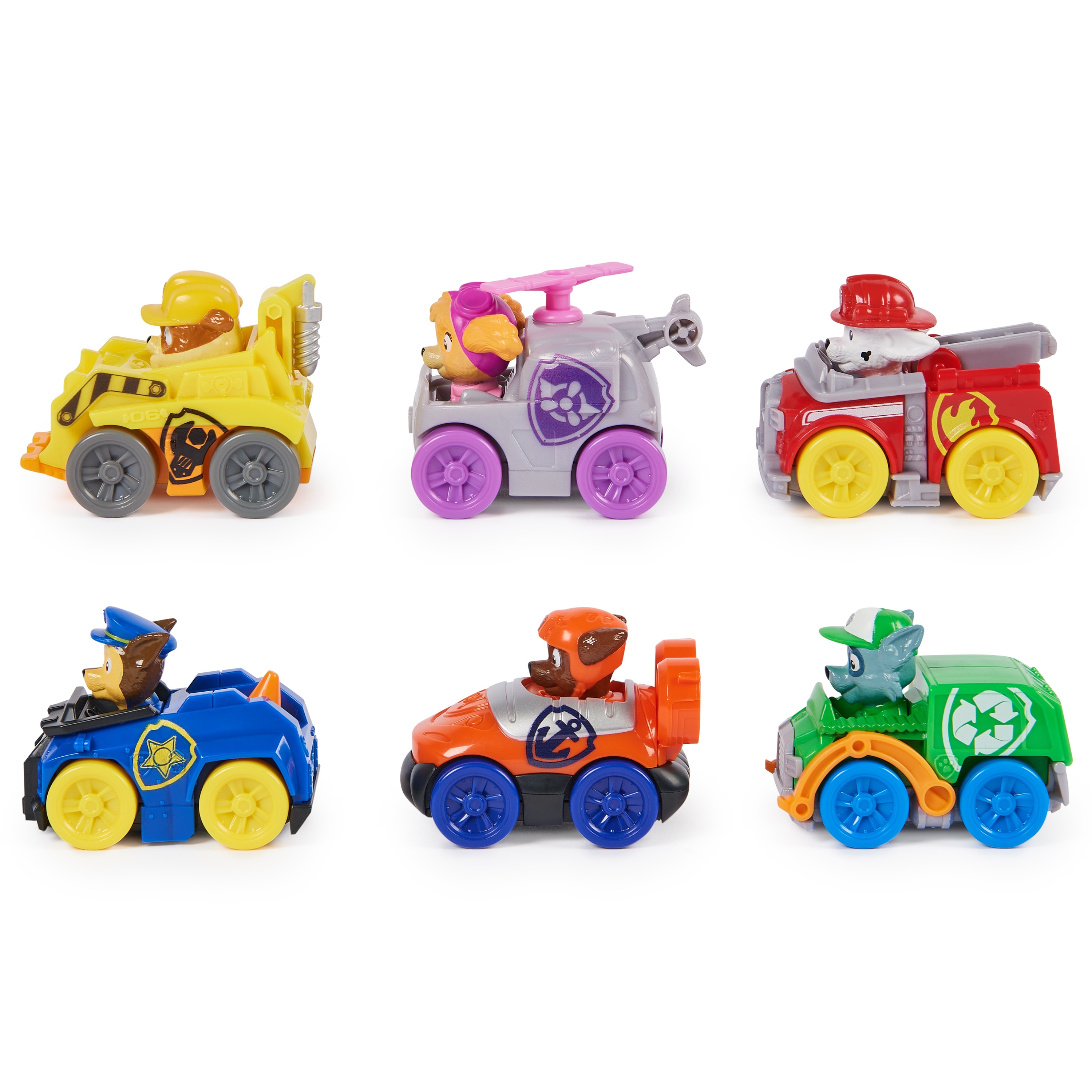 Patrulha Pata - Gift Pack 6 veículos Pup Squad Racer - Artigo Sortido. Envio realizado de forma aleatória 3