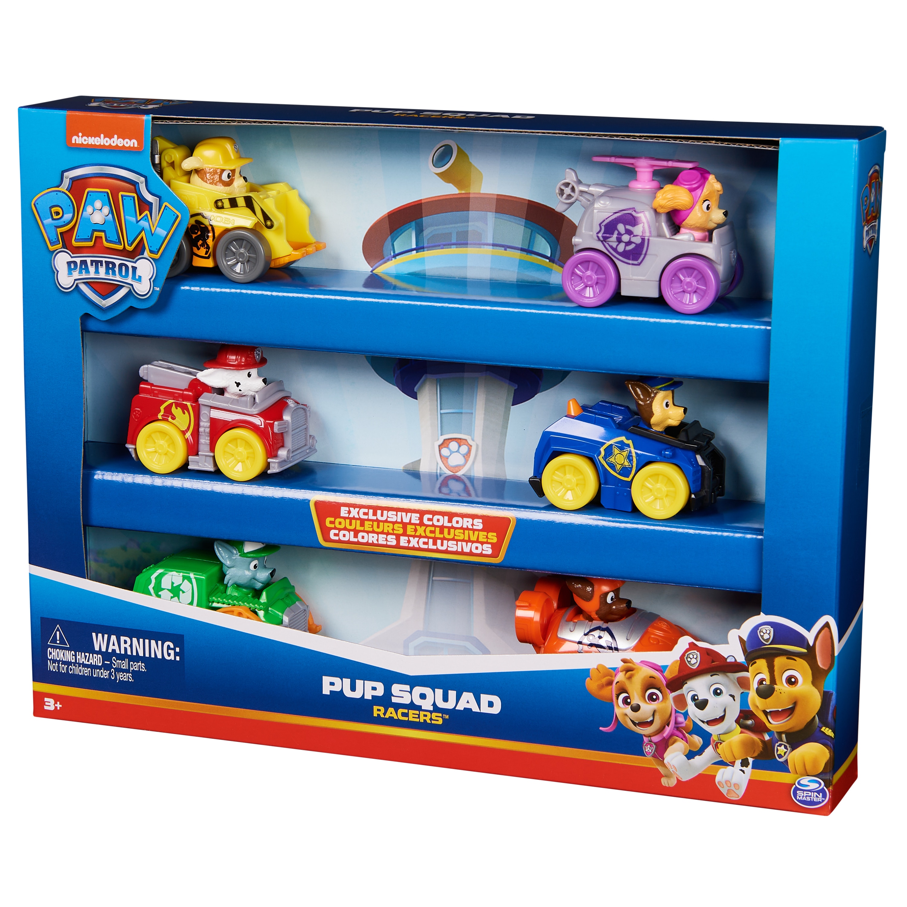 Patrulha Pata - Gift Pack 6 veículos Pup Squad Racer - Artigo Sortido. Envio realizado de forma aleatória 4