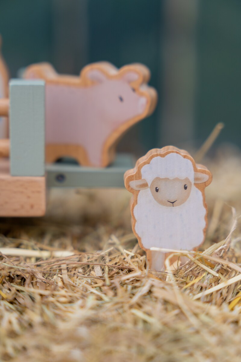 Tractor con trailer Pequeña Granja FSC Little Dutch 5