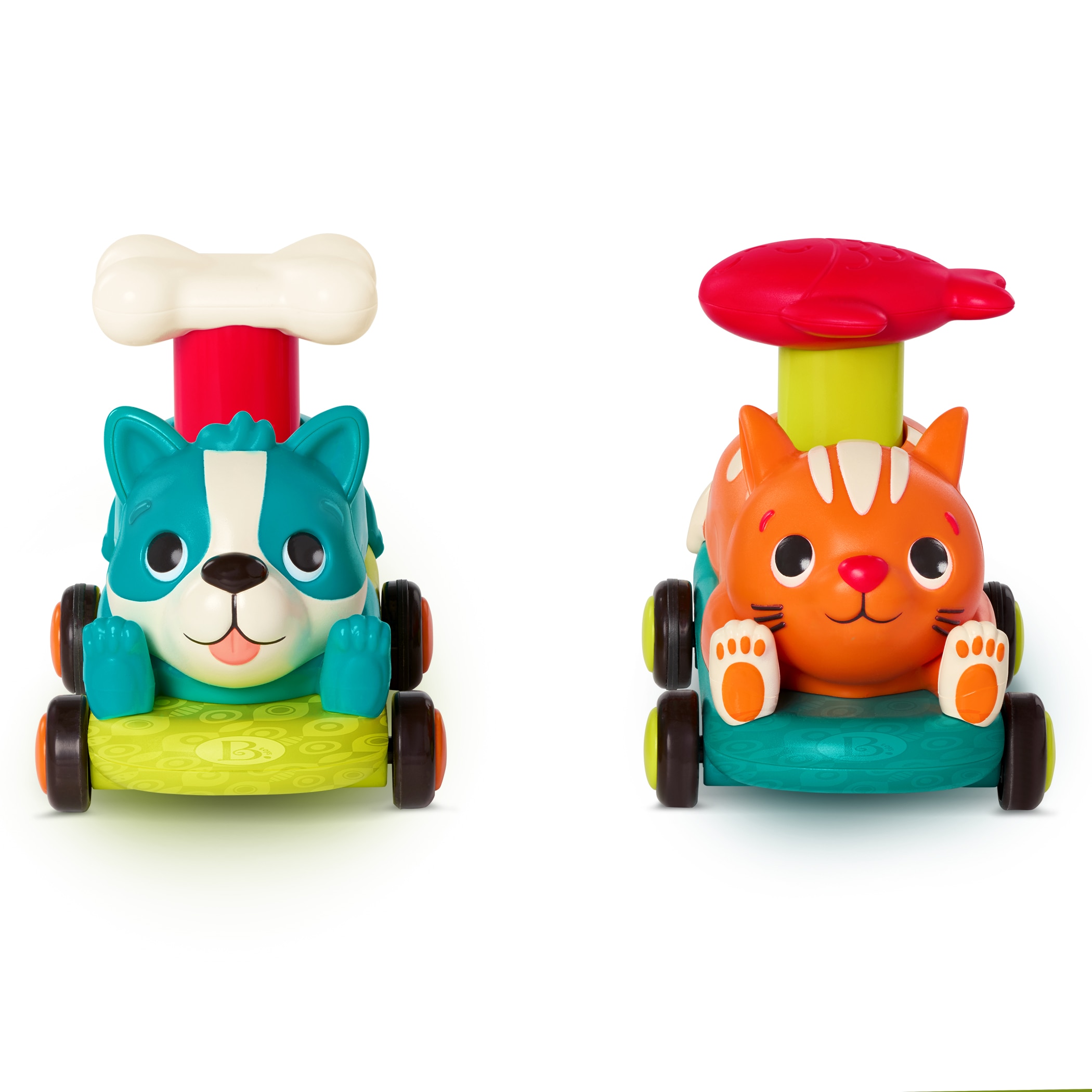 Push & Go coches surtido animales B Toys 2