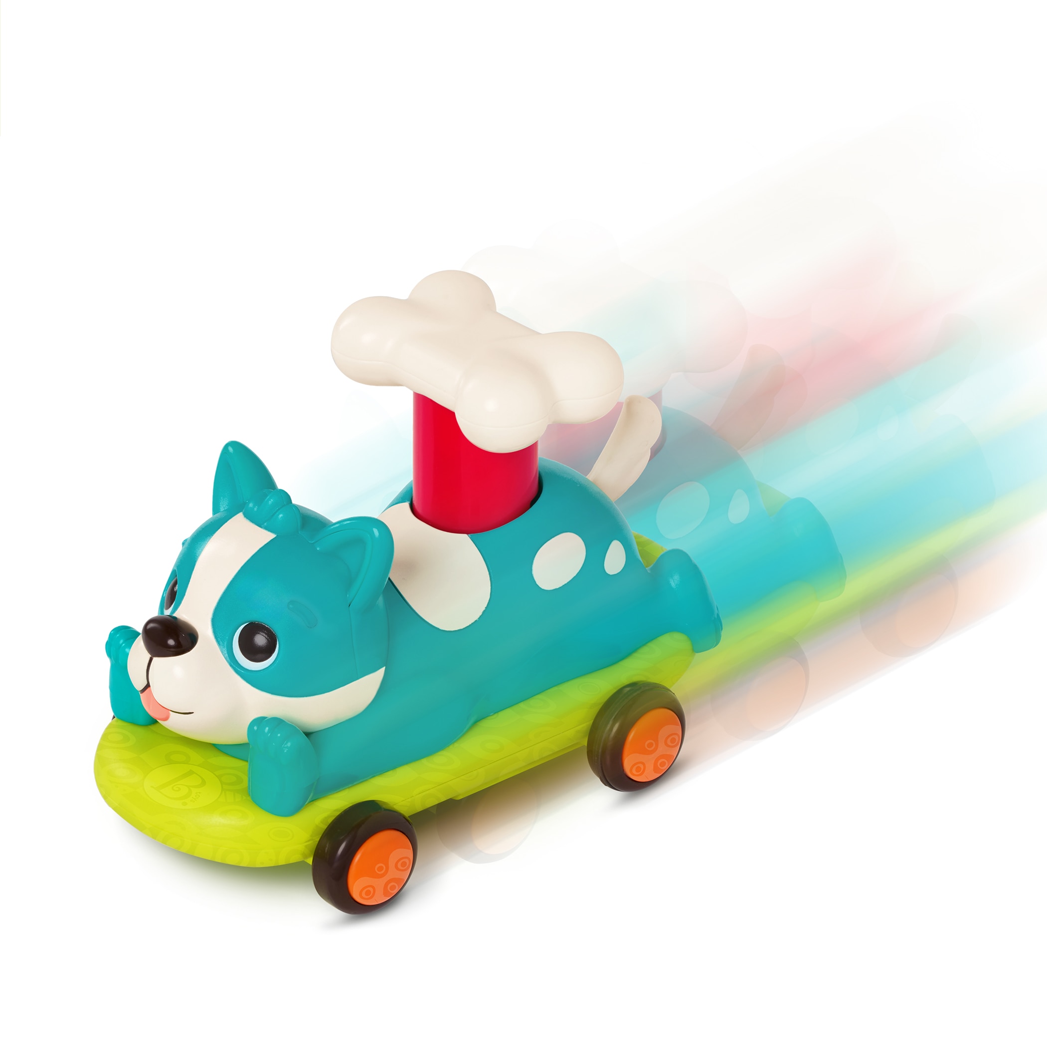 Push & Go coches surtido animales B Toys 5