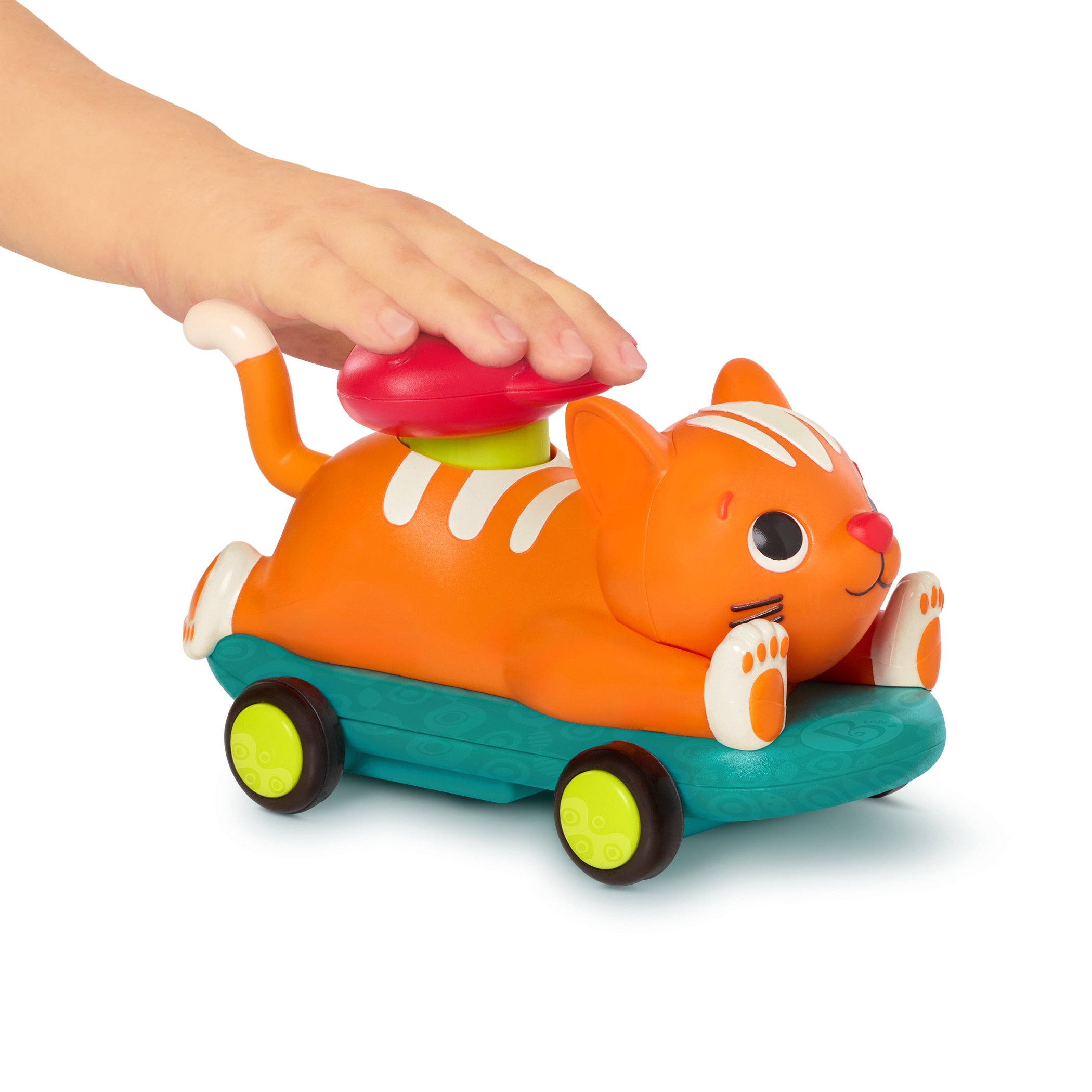 Push & Go coches surtido animales B Toys 6