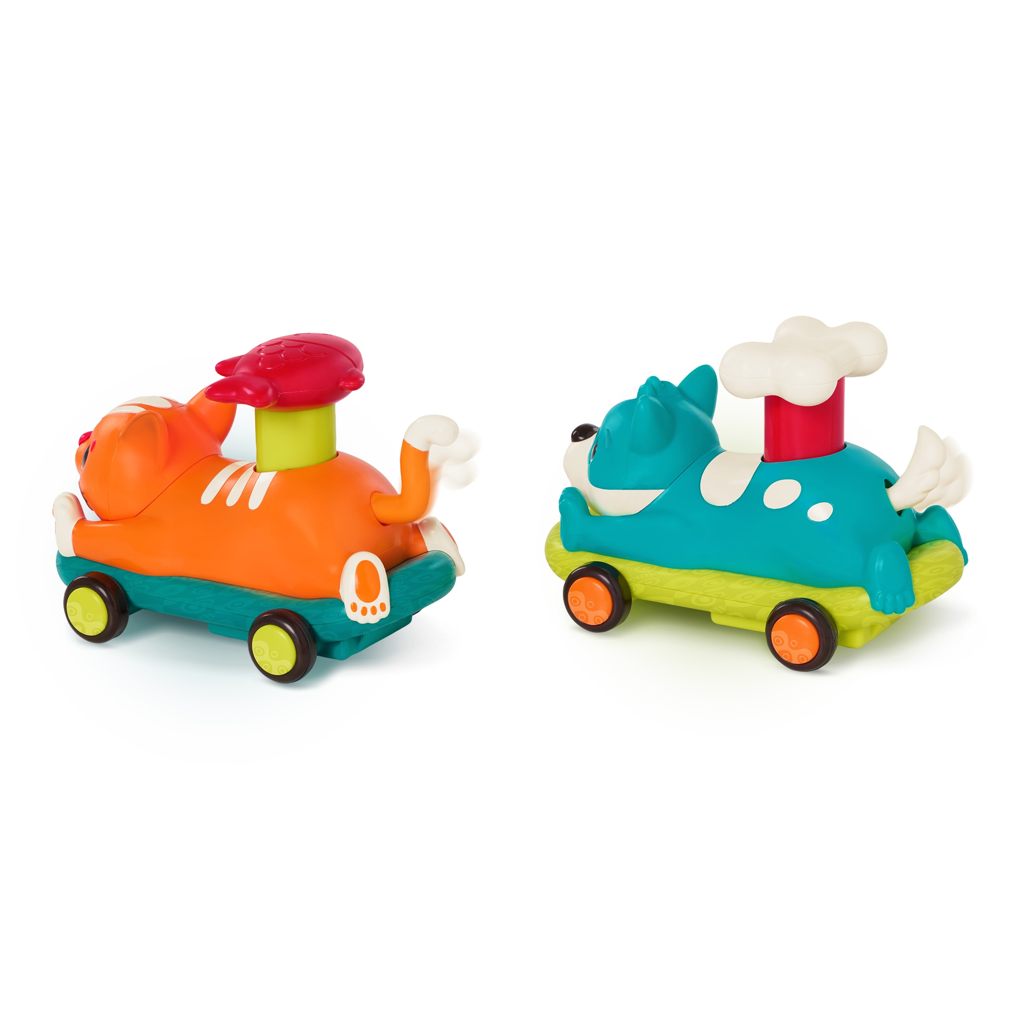 Push & Go coches surtido animales B Toys 8