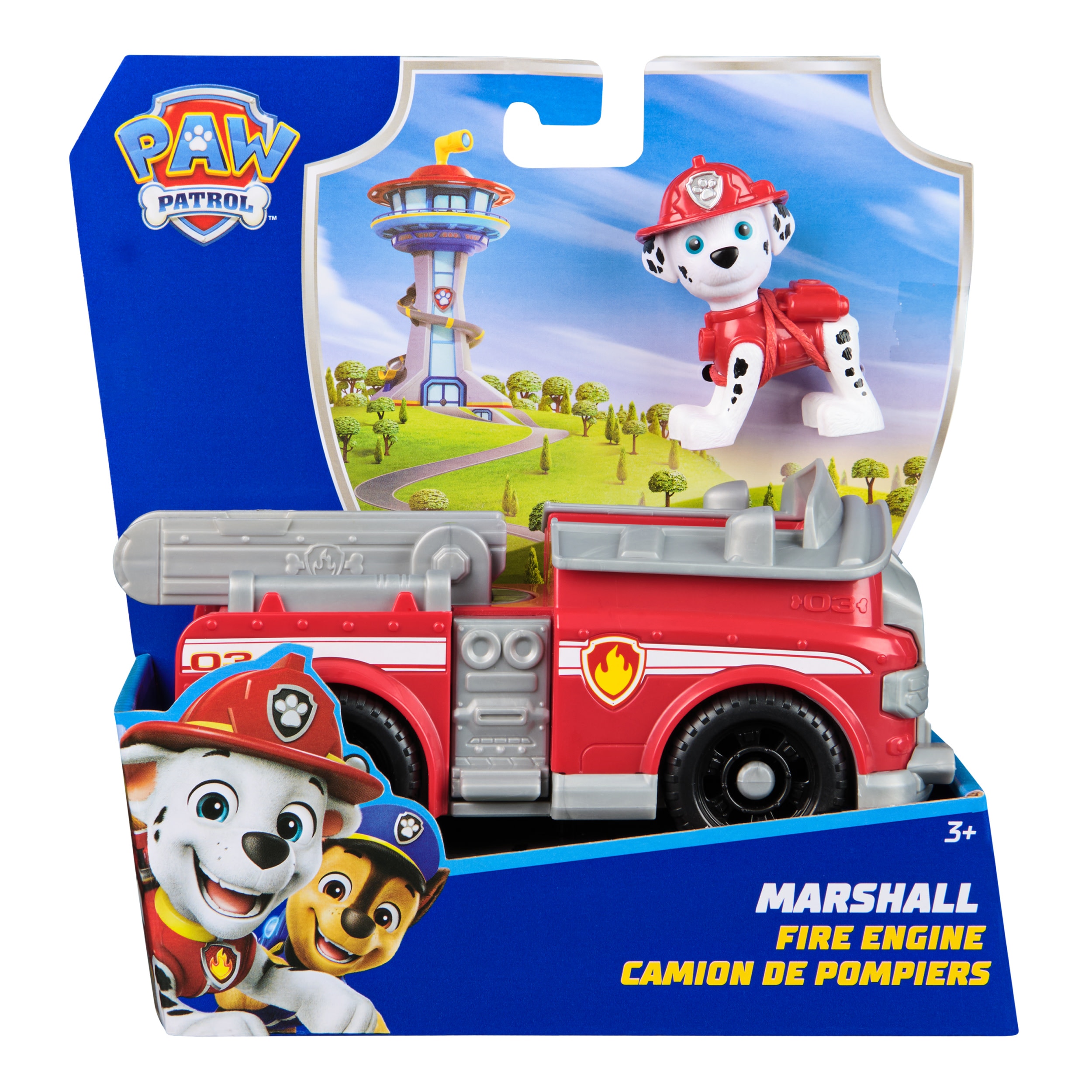 Vehículo de juguete Clásico Marshall Patrulla Canina Spin Master 2