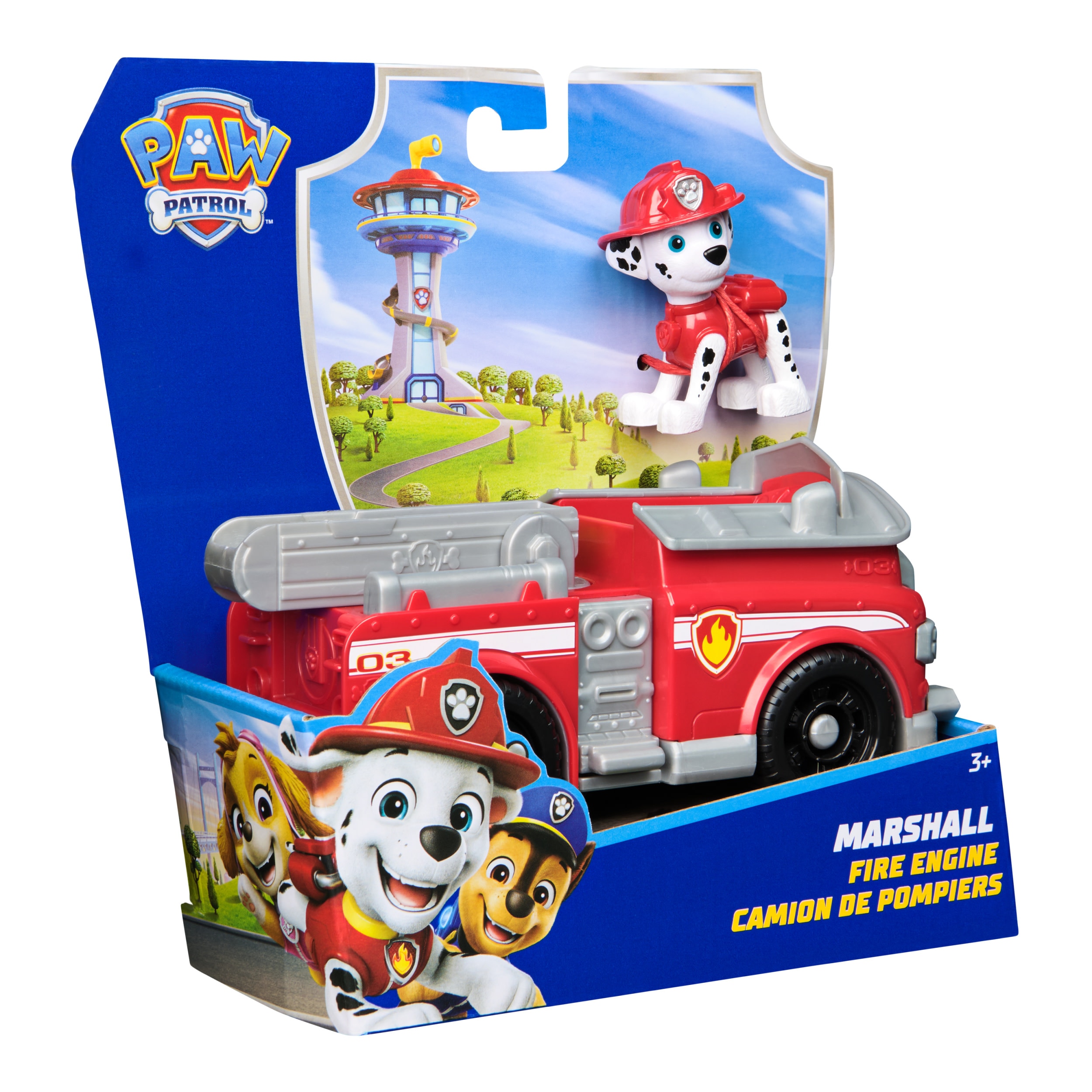 Vehículo de juguete Clásico Marshall Patrulla Canina Spin Master 4