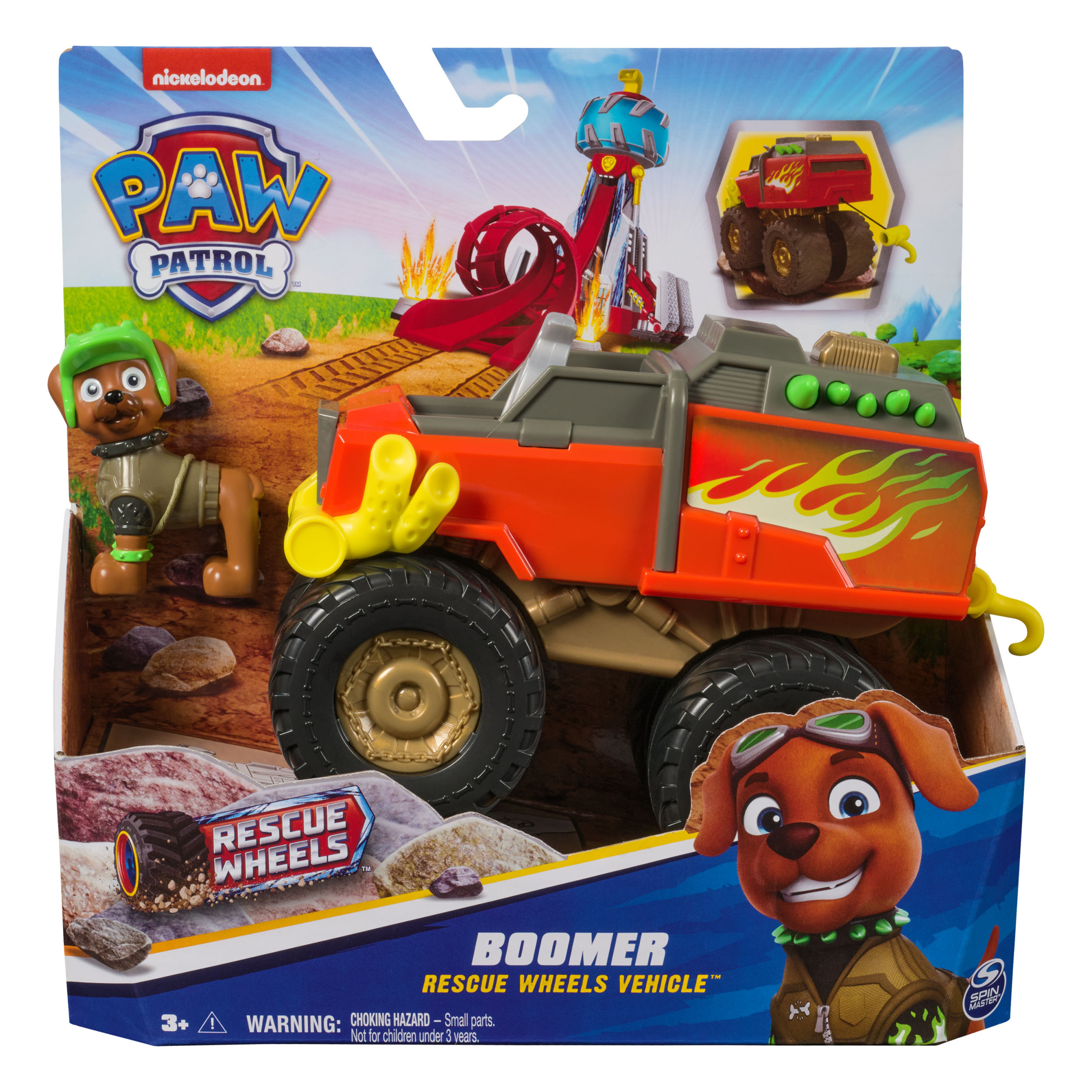 Vehículo de juguete Boomer's Monster Truck Patrulla Canina Spin Master 3