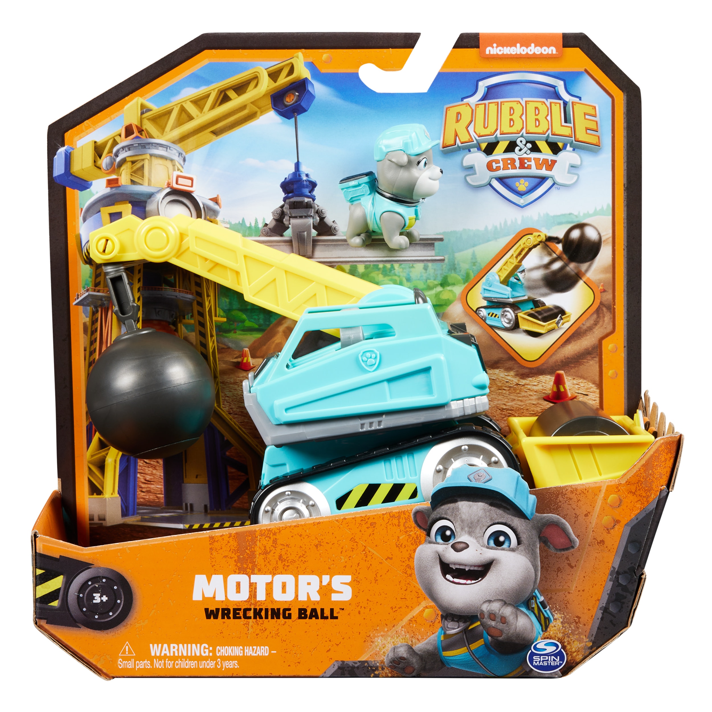 Veículo Clásico Motor Rubble & Crew Spin Master 2