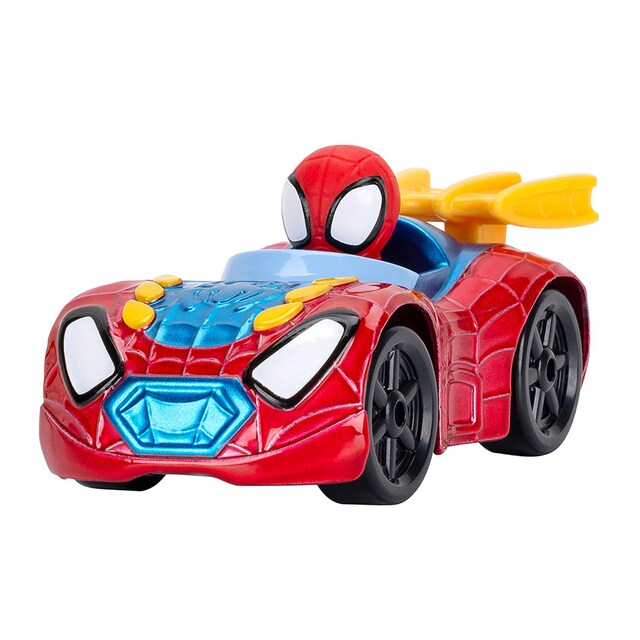Vehículo de juguete Amazing Metals Spidey and Friends Jazwares modelos surtidos