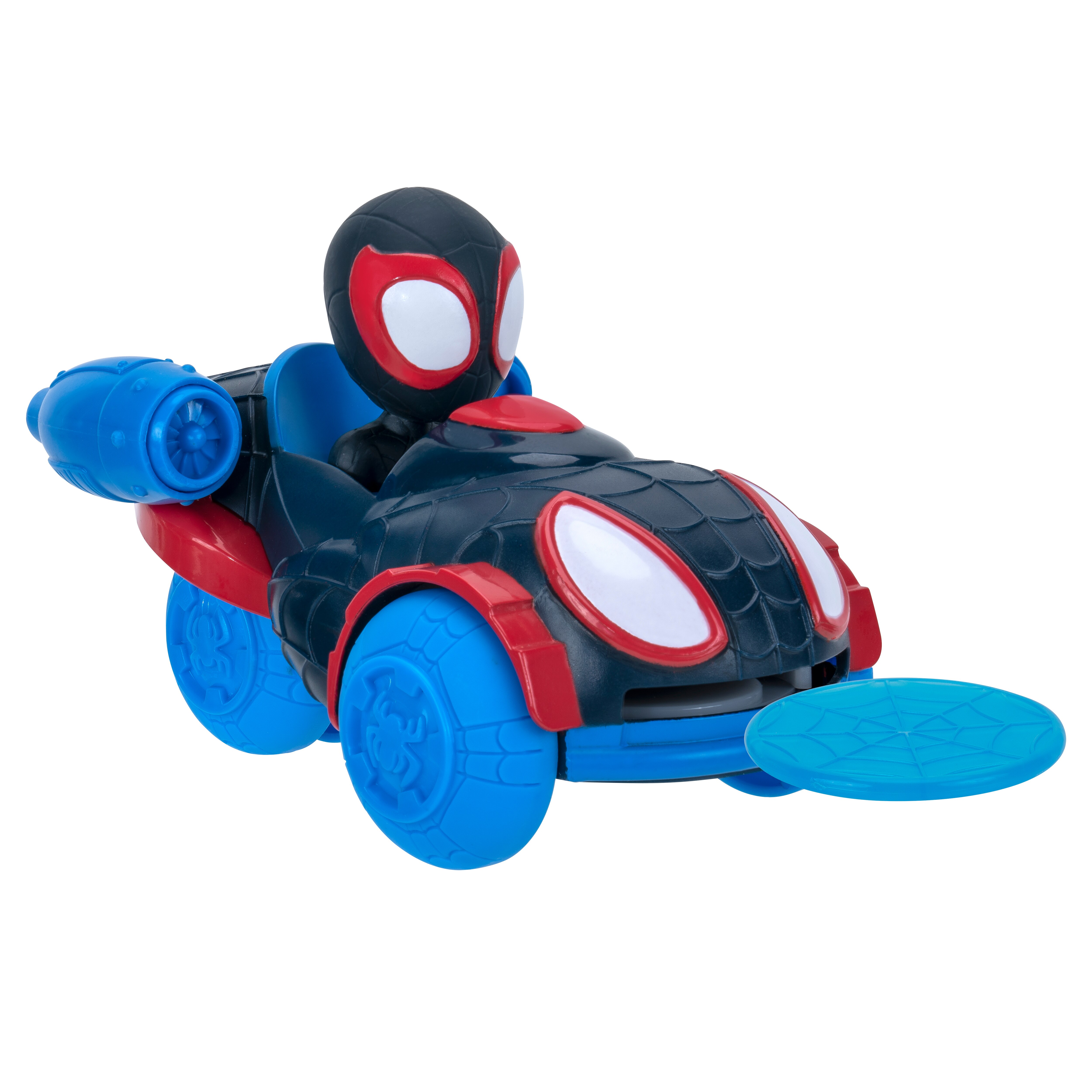 Vehículo de juguete Disc Dasher Spidey and Friends Jazwares modelos surtidos 7