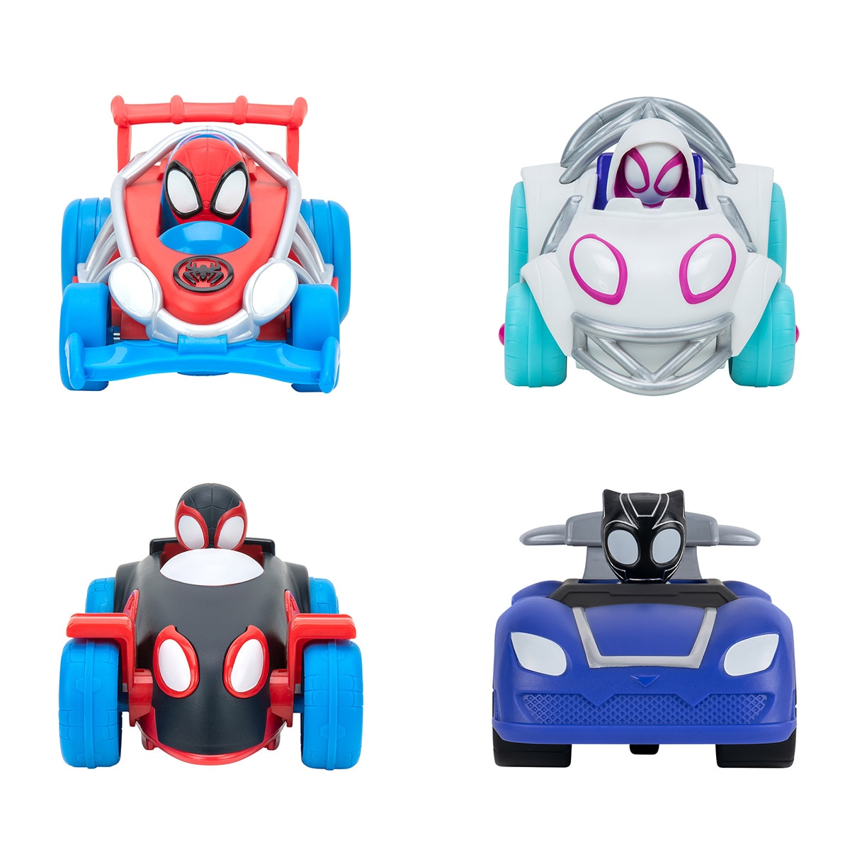 Imagen 0 de Vehículo de juguete Webbed Wheelies Spidey and Friends Jazwares modelos surtidos