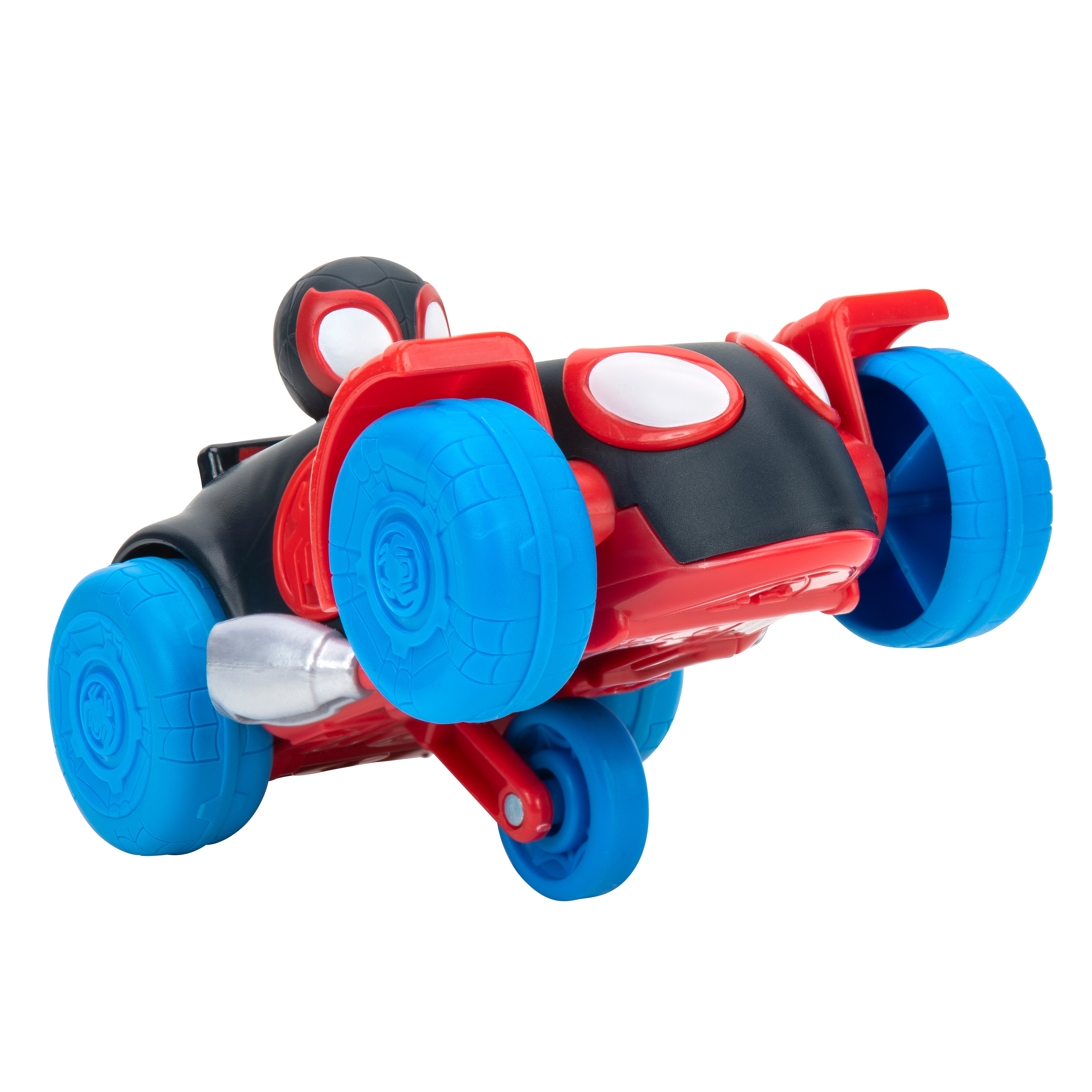 Vehículo de juguete Webbed Wheelies Spidey and Friends Jazwares modelos surtidos 6