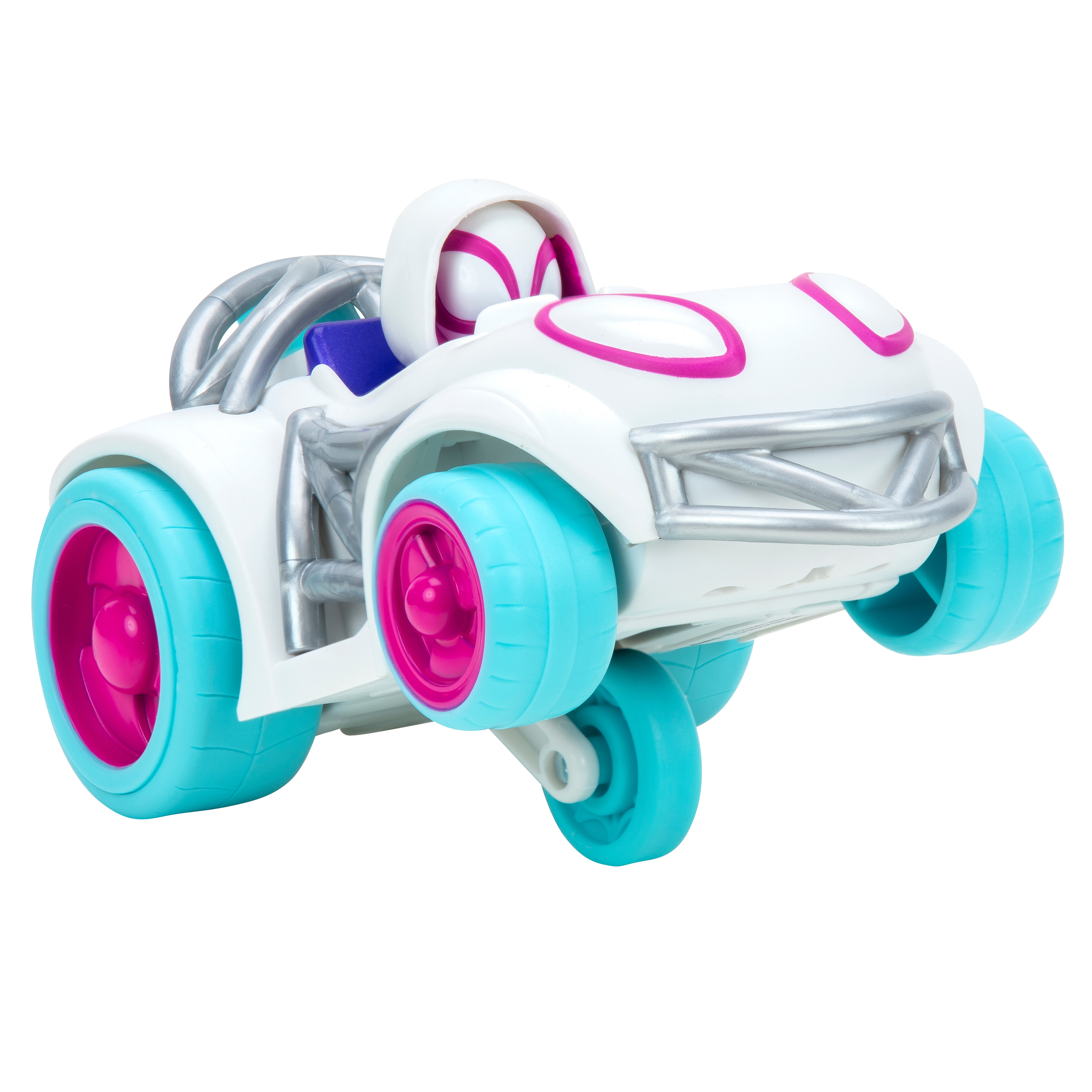 Vehículo de juguete Webbed Wheelies Spidey and Friends Jazwares modelos surtidos 9