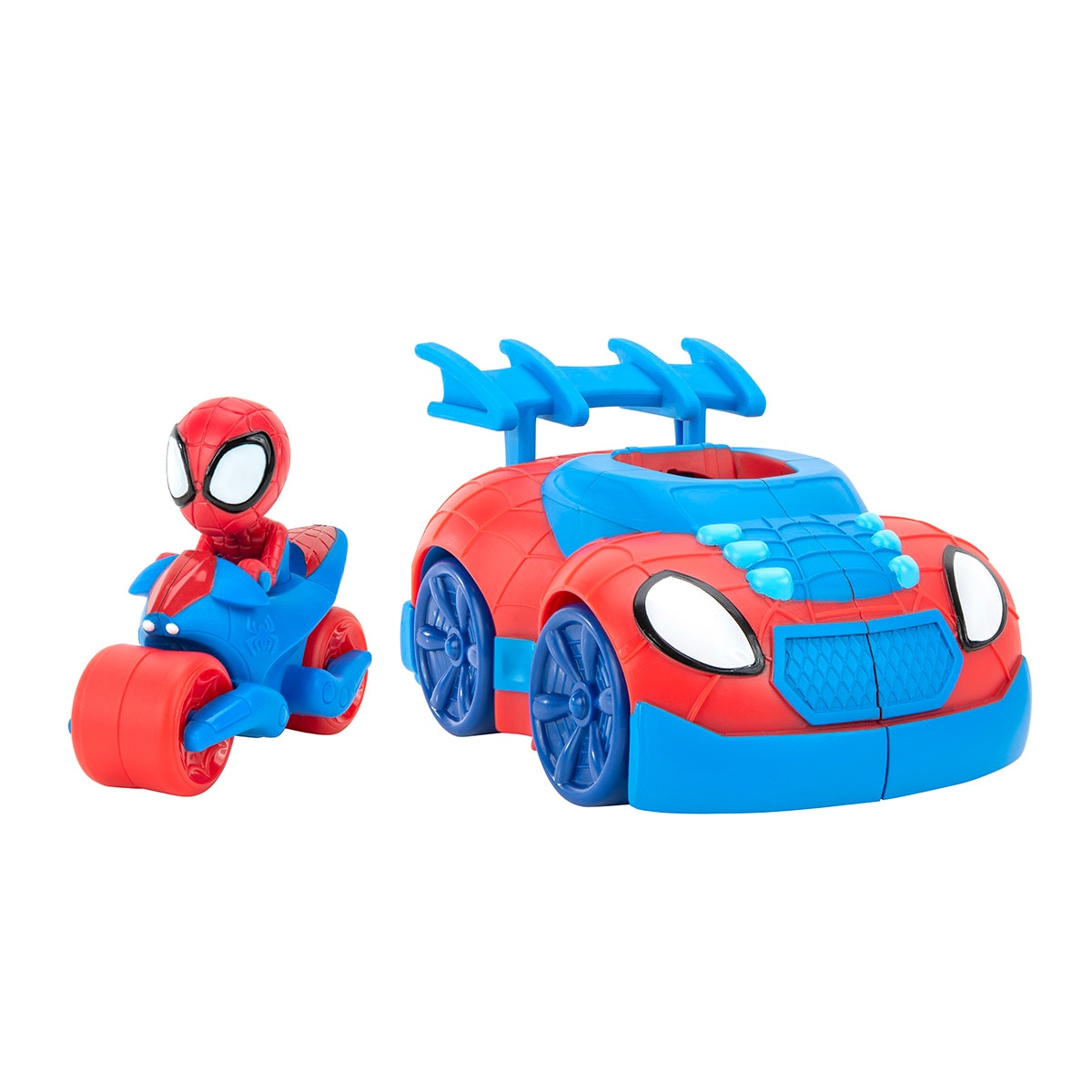 Imagen 0 de Vehículo de juguete Web Strike 2 en 1 Spidey and Friends Jazwares