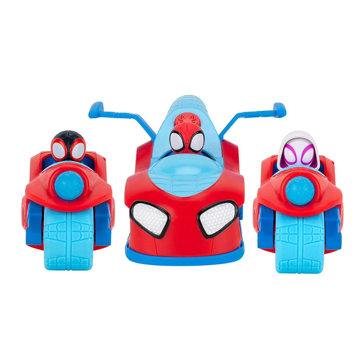 Imagen 0 de Vehículo Deluxe Spidey Team Split Racer Spidey and Friends Jazwares