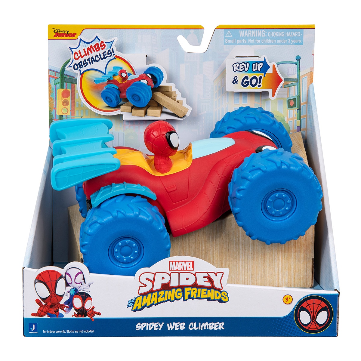 Imagen 0 de Vehículo Web Climber Spidey and Friends Jazwares