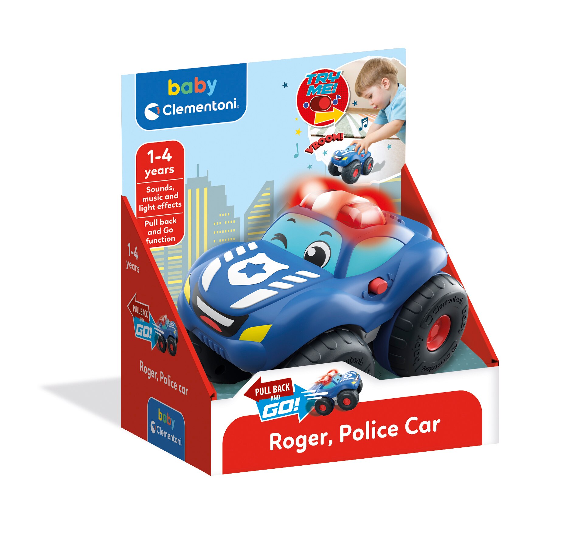 Coche de policía Acrobacias Clementoni 2