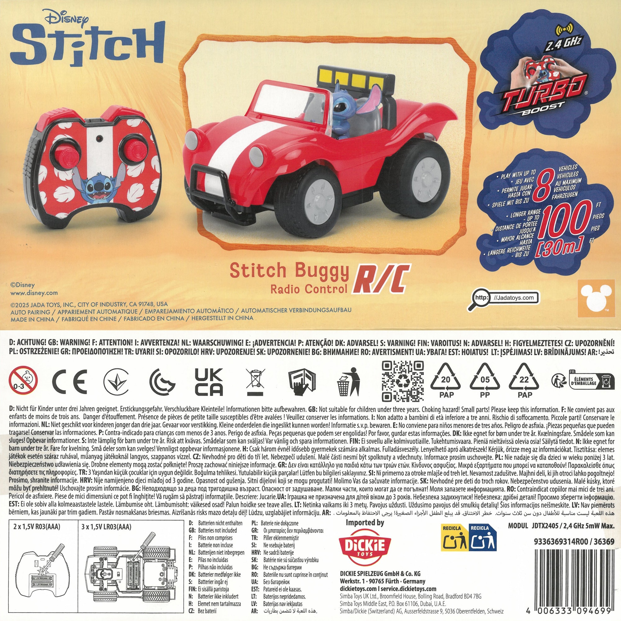 Stitch Buggy 1:24 Radiocontrolo 5