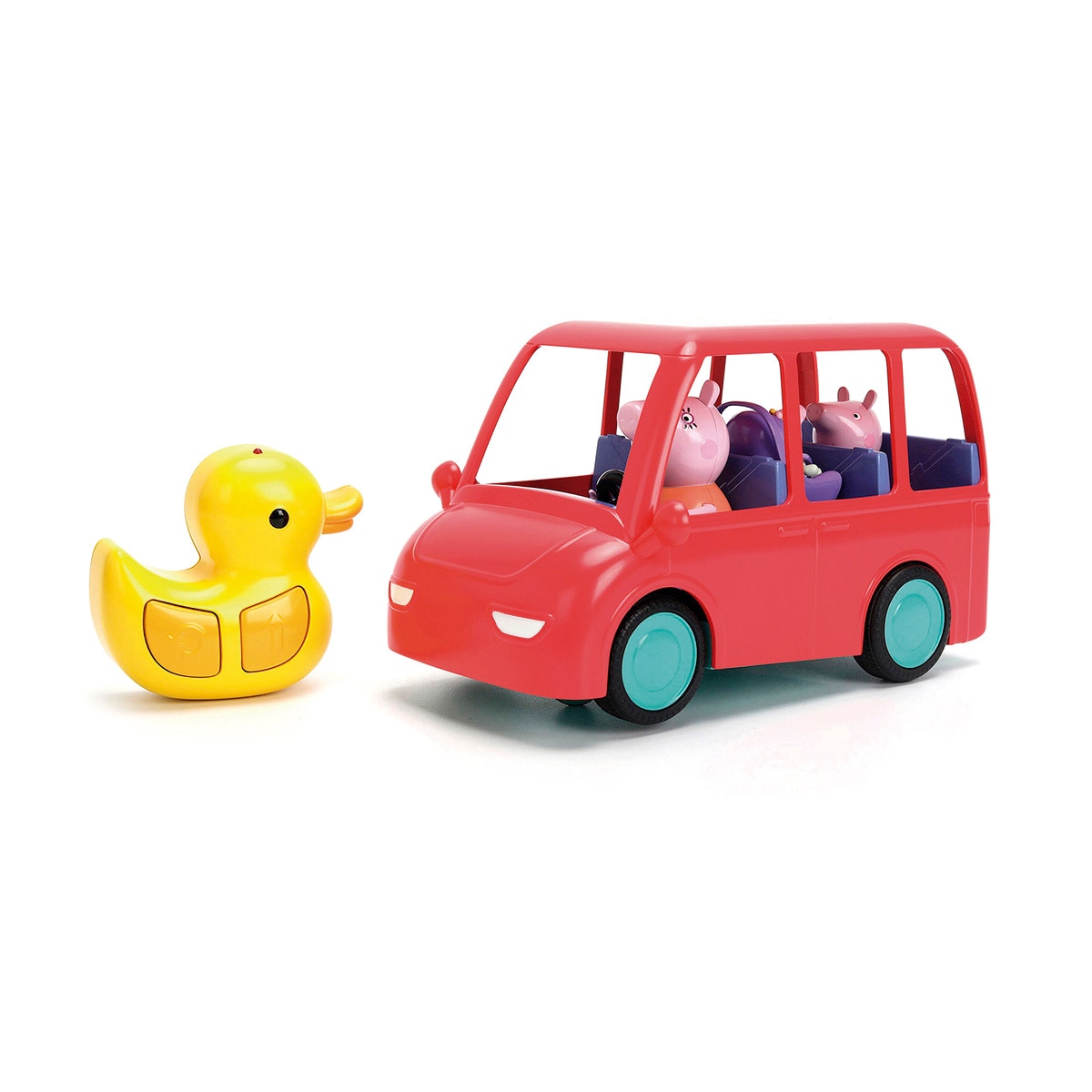 Jada – Radio Control del coche familiar de 17 cm Peppa Pig Jada.