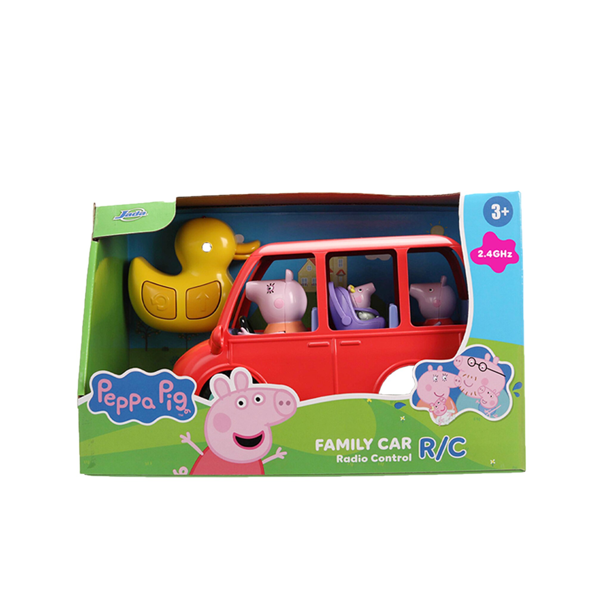 Radio Control del coche familiar de 17 cm Peppa Pig Jada 7