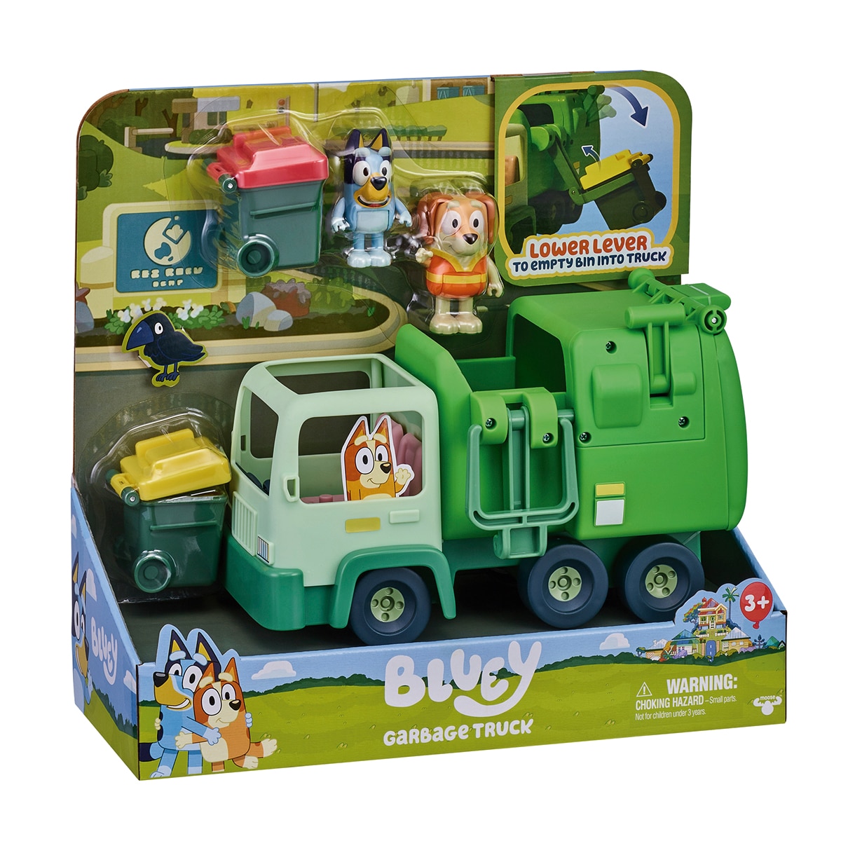 Camión de la basura Bluey Moose 2