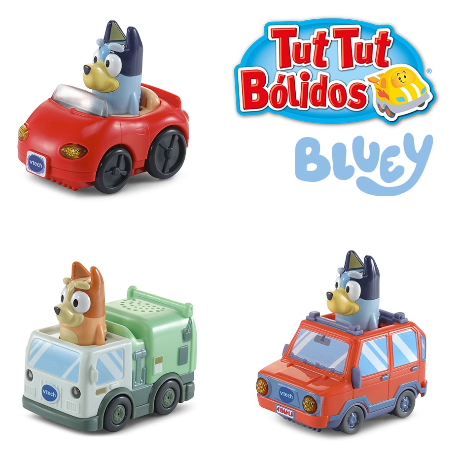 Tut Tut Bólidos Bluey Vtech modelos surtidos 2