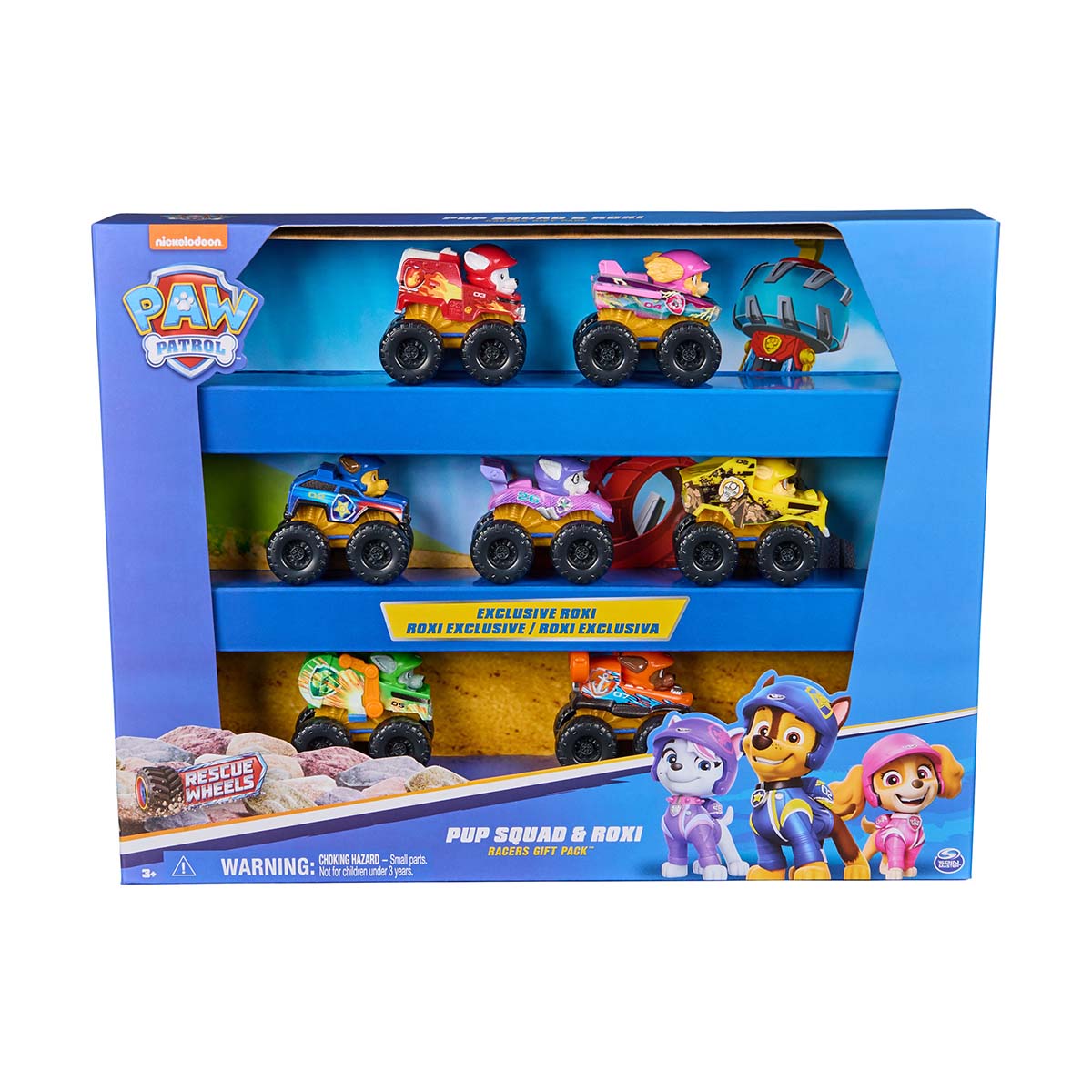 Imagen 0 de Set Rescue Wheels 7 Piece Pup Squad Racers Gift Set PAW Patrol Spin Master
