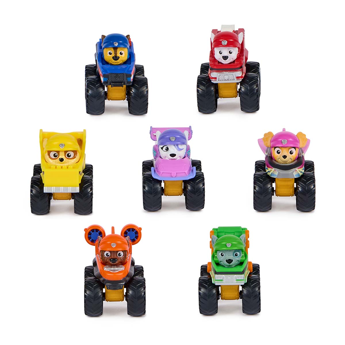 Set Rescue Wheels 7 Peças Pup Squad Racers Gift Set PAW Patrol Spin Master 2
