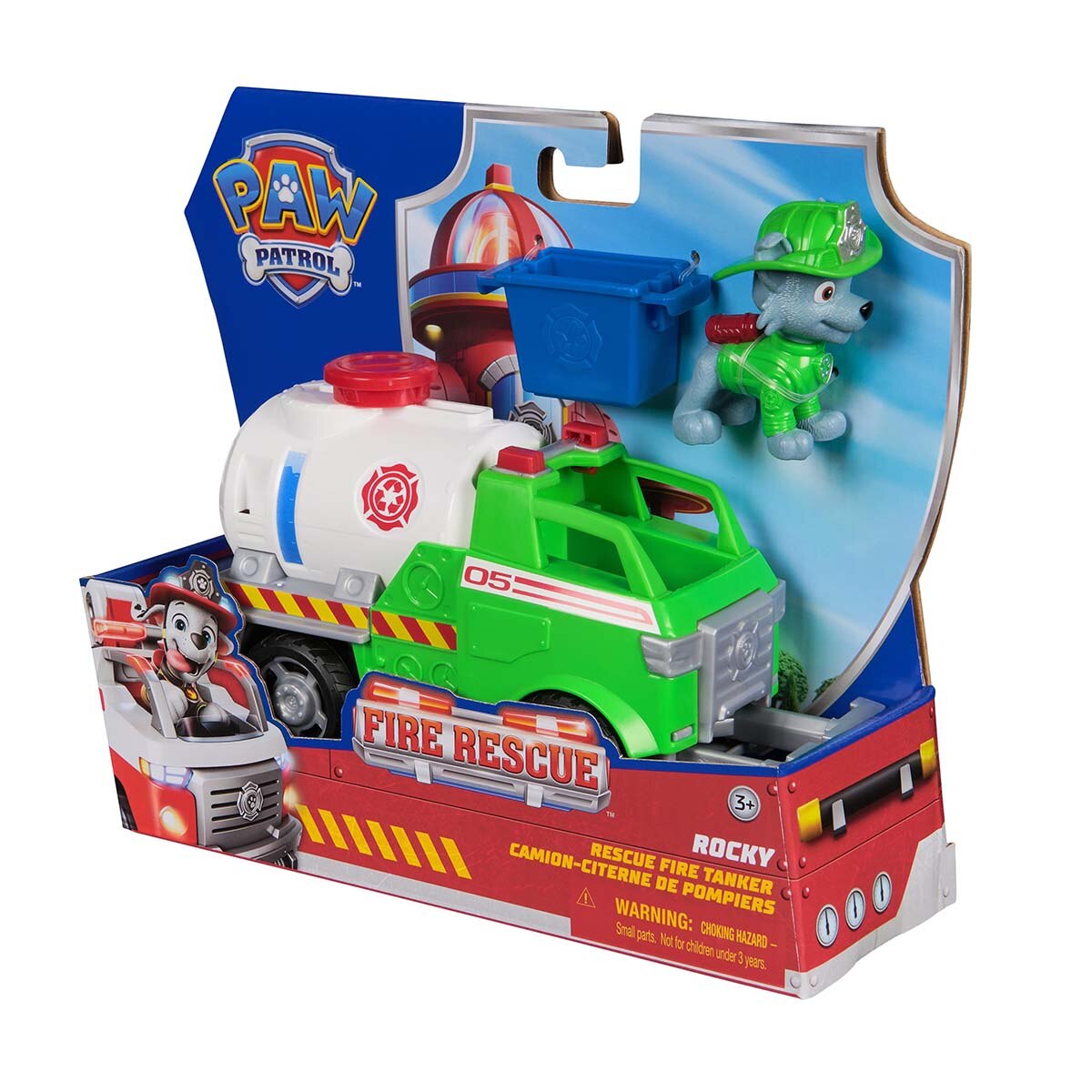 Vehículo Fire Rescue Rocky PAW Patrol Spin Master 3