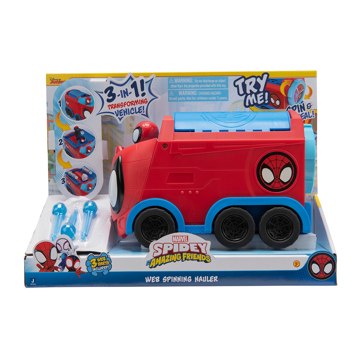 Camión Turbo Telarañas Deluxe Spidey and Friends 2