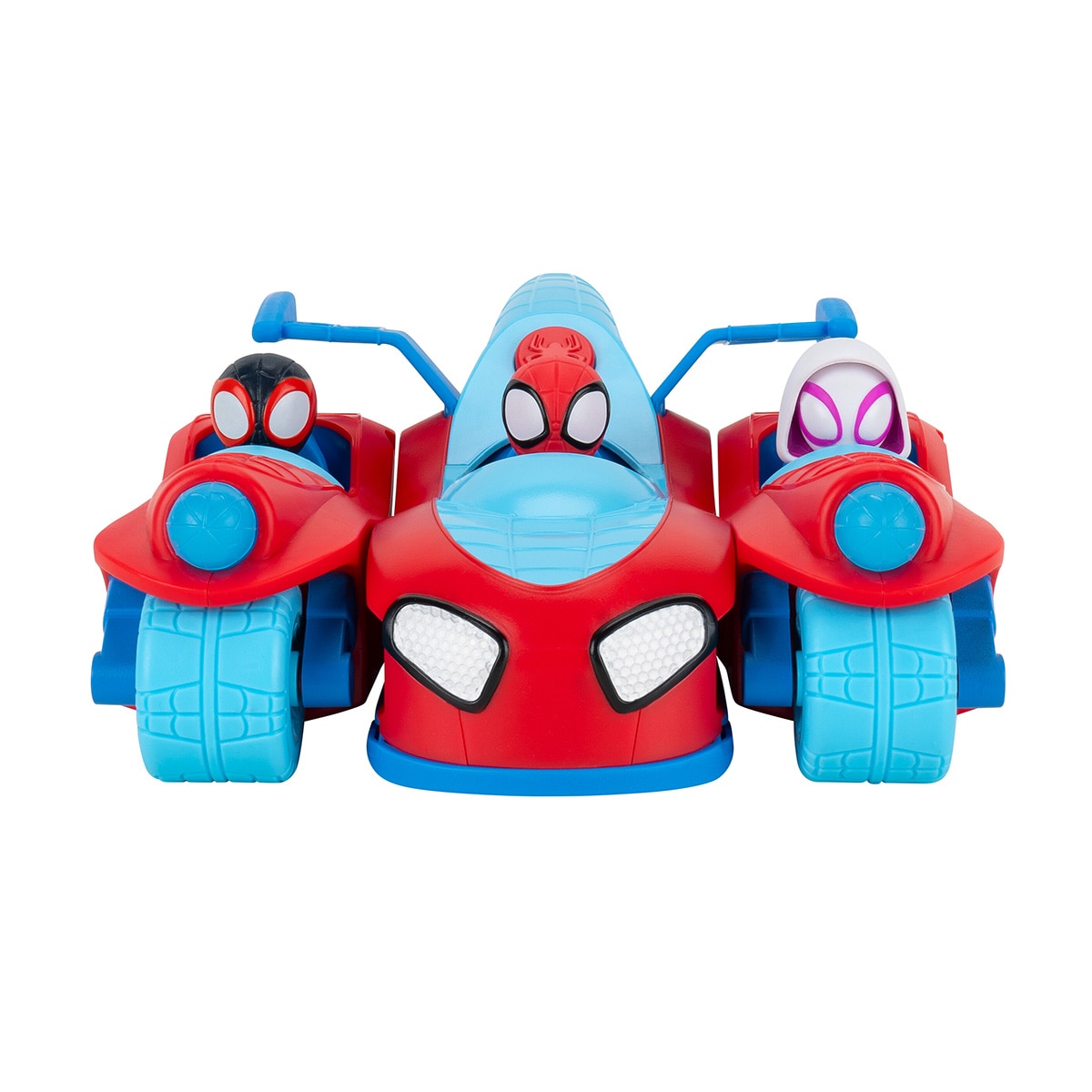 Vehículo 3 en 1 con efectos de sonido Spidey and Friends 2