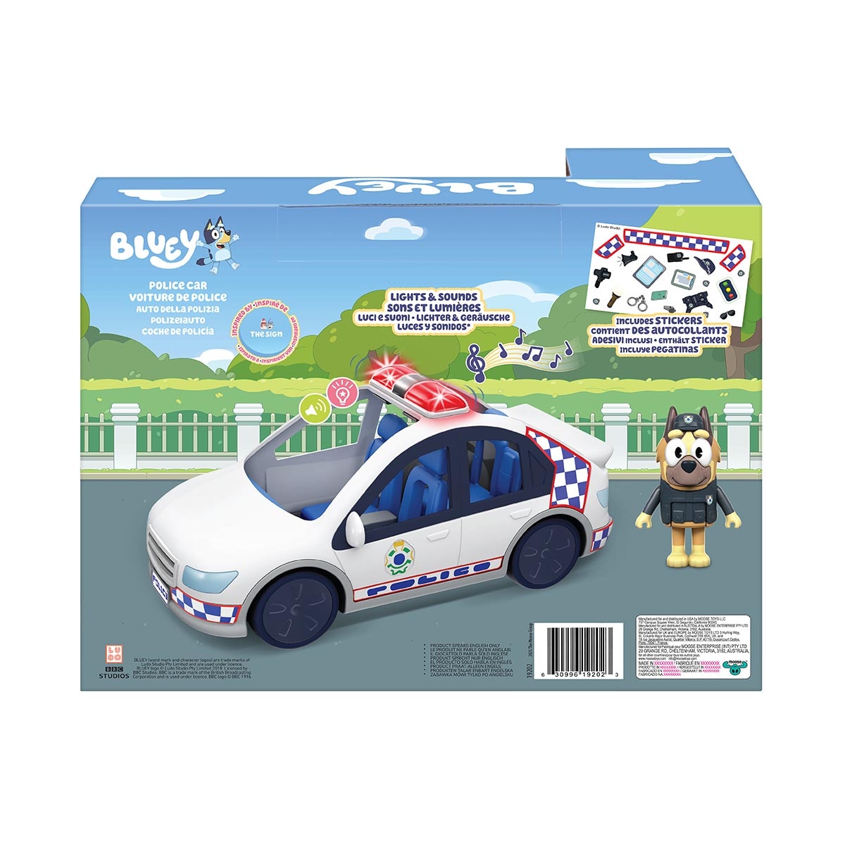 Coche de Policía Bluey 7