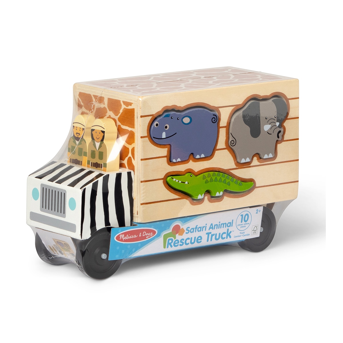 Imagen 0 de Camión de rescate de animales Safari Melissa & Doug Spin Master