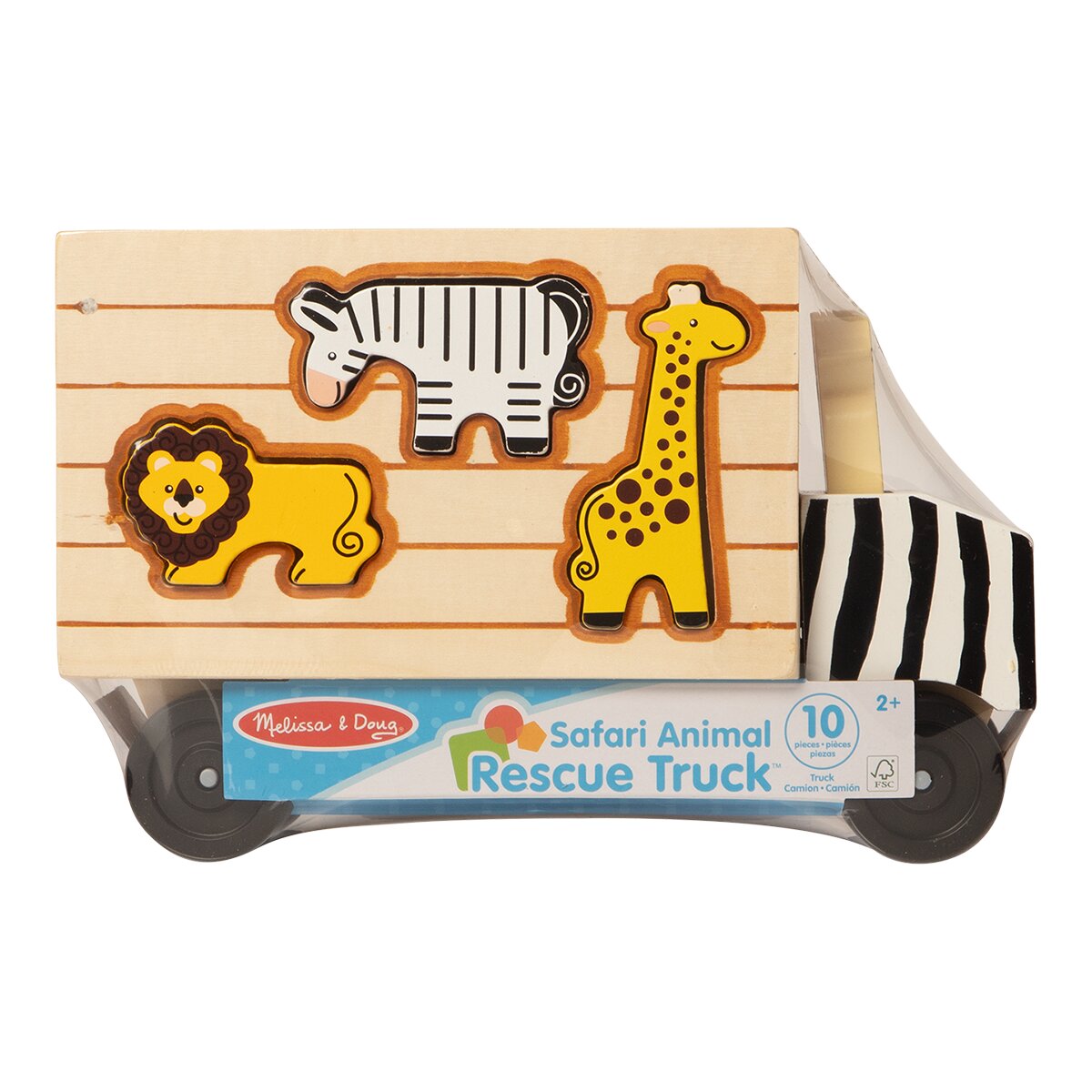 Camión de rescate de animales Safari Melissa & Doug Spin Master 2