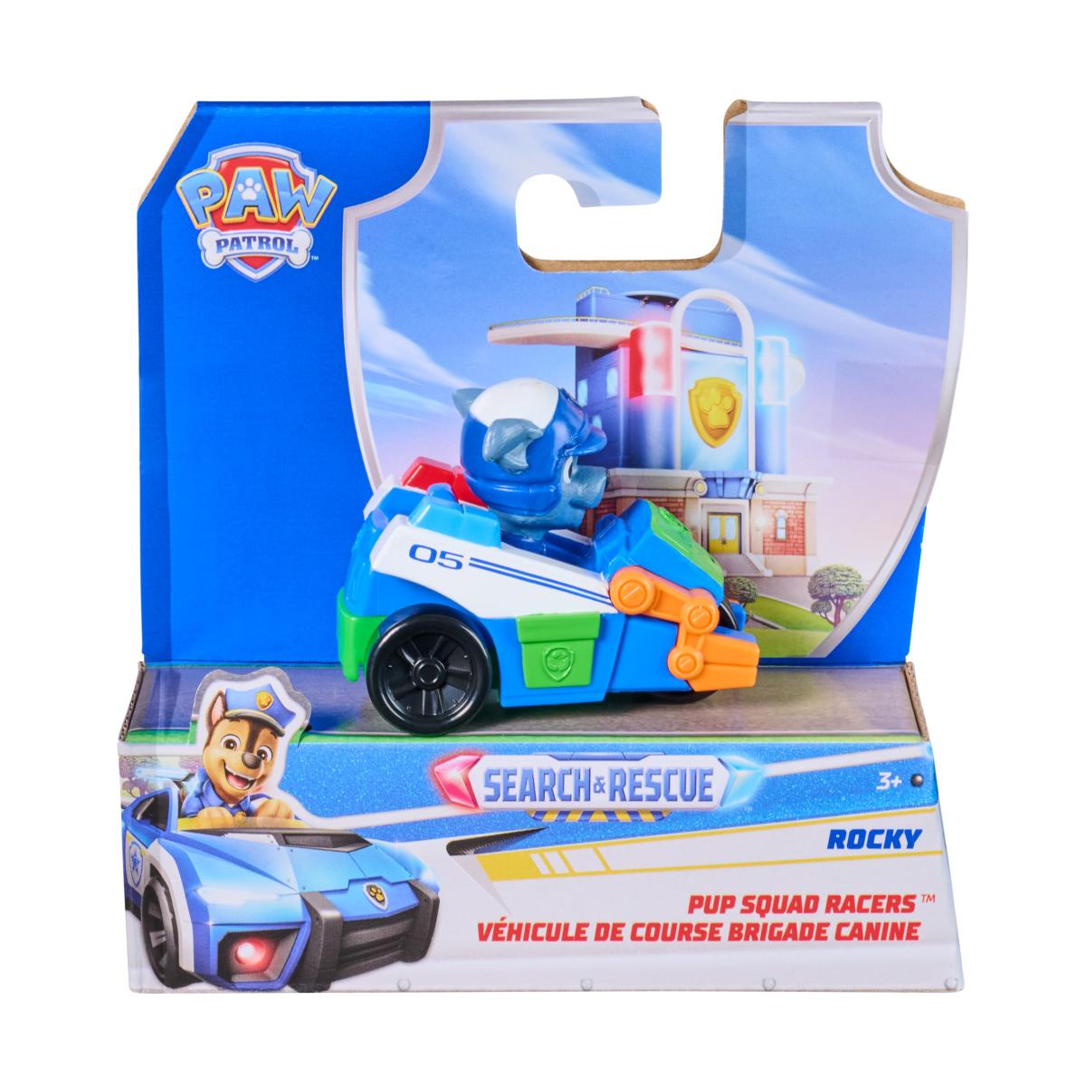 Vehículo rescate Pup Squad Racers Paw Patrol Spin Master modelos surtidos 10